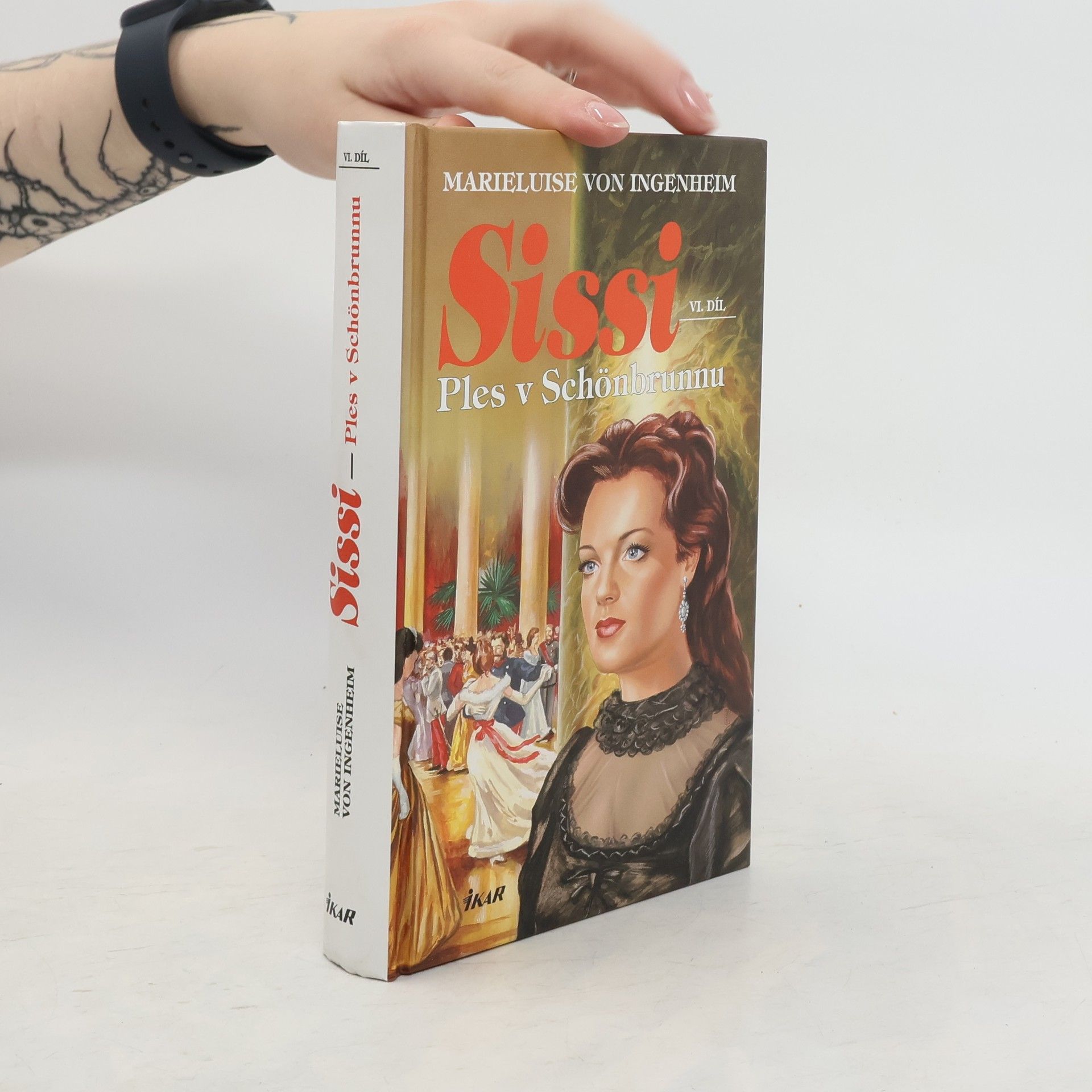 Maireluise von Ingenheim Sissi. Ples v Schönbrunnu.