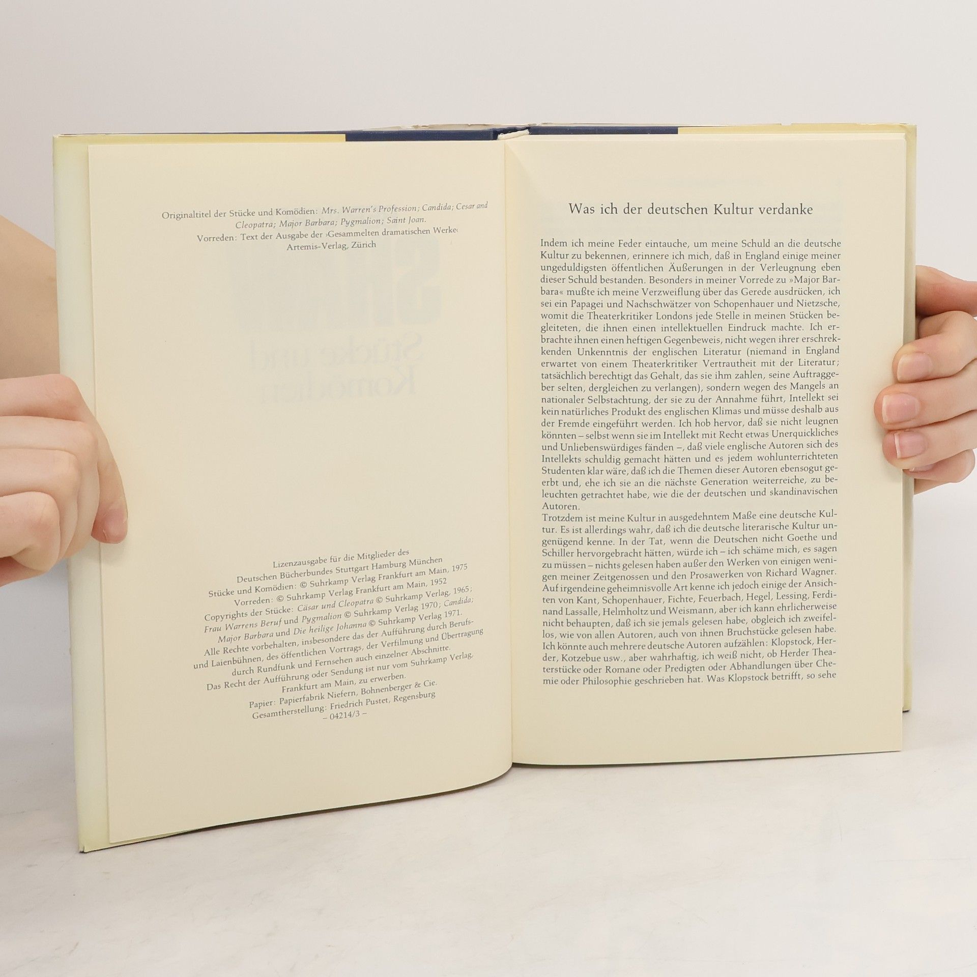 George Bernard Shaw Stücke und Komödien