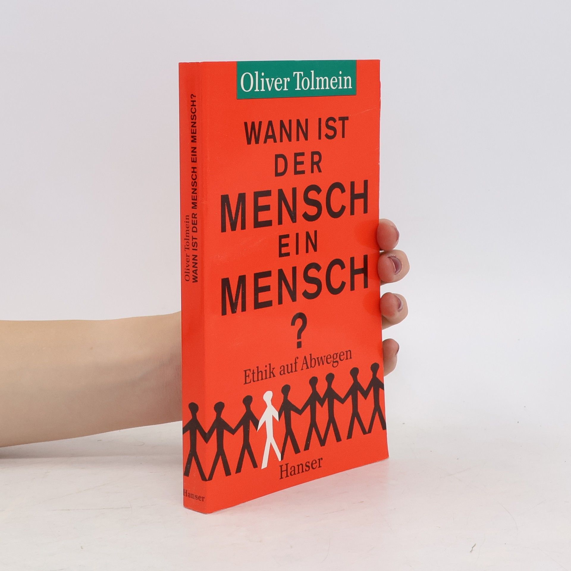 Oliver Tolmein Wann ist der Mensch ein Mensch?