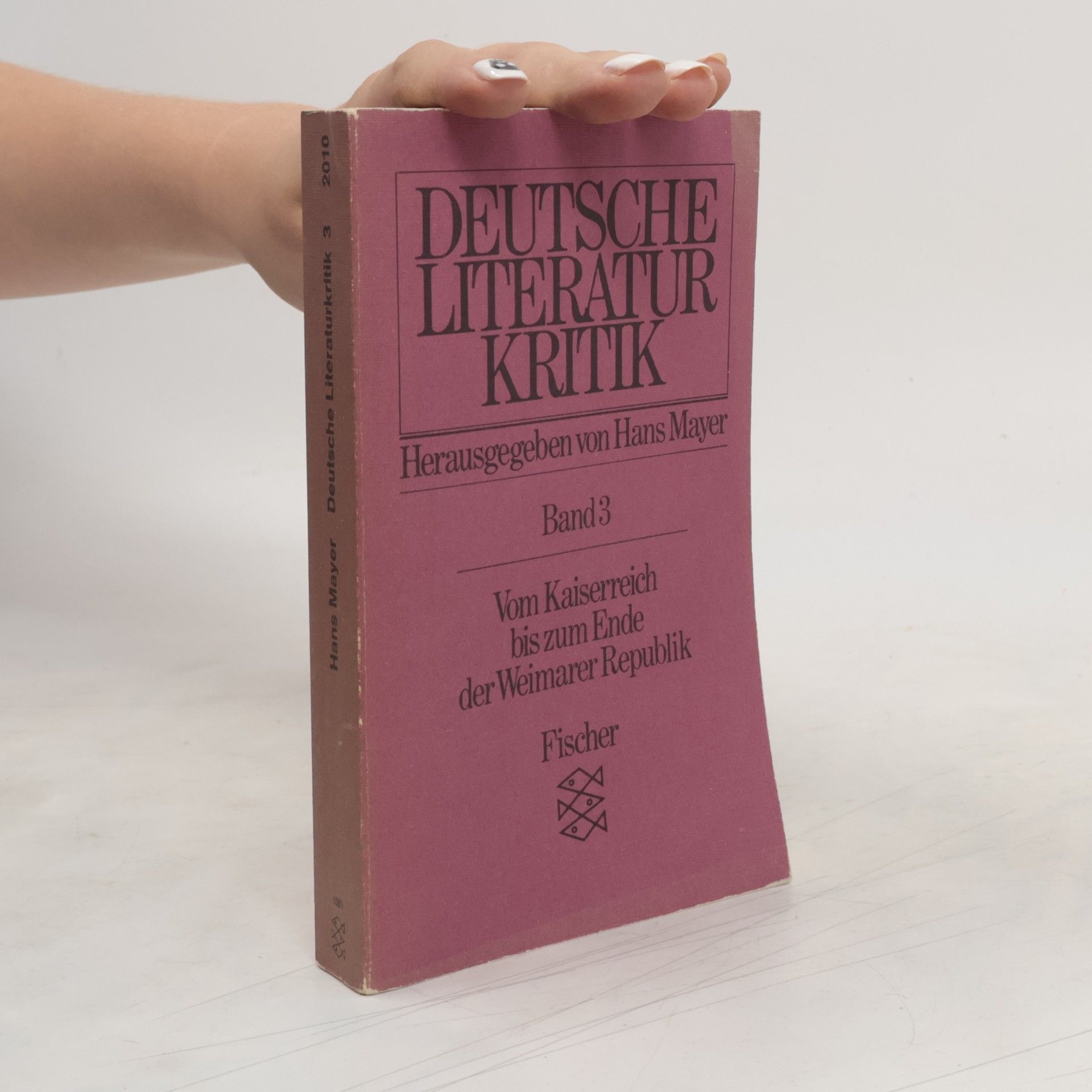Hans Mayer Deutsche Literaturkritik 2