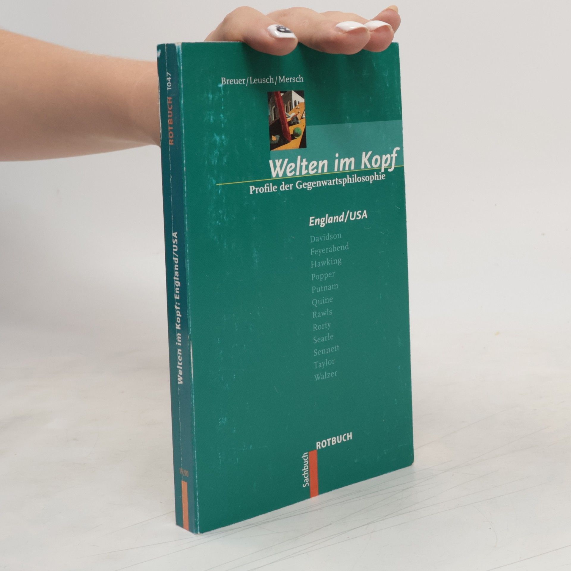 Ingeborg Breuer Welten im Kopf, Profile der Gegenwartsphilosophie