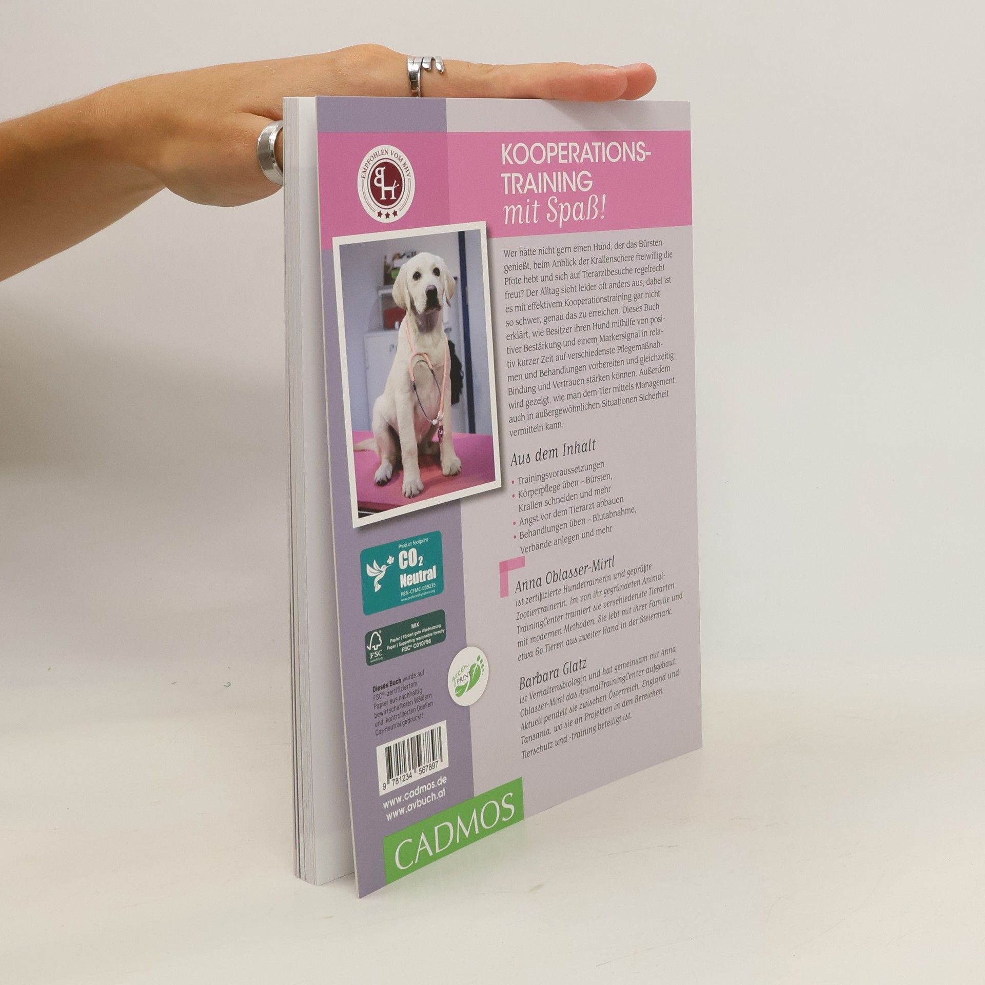 Anna Oblasser-Mirtl Medical Training für Hunde