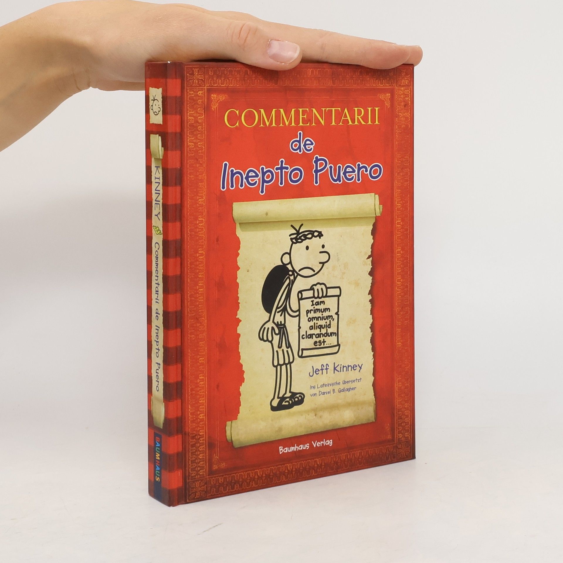 Jeff Kinney Commentarii de Inepto Puero