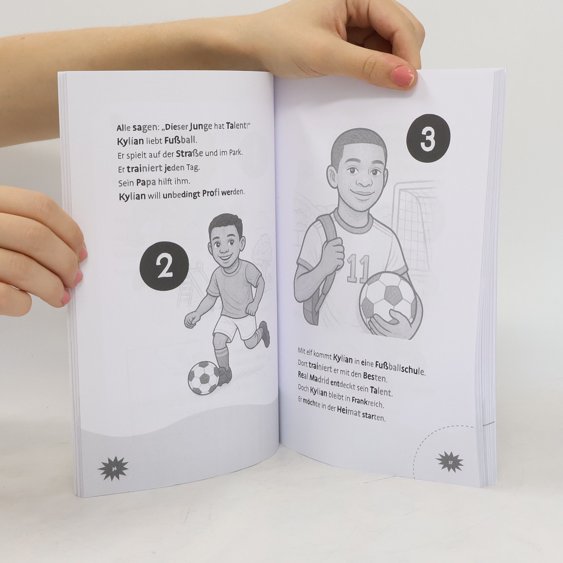 Autorenkollektiv Lesen lernen mit den grössten Fussballstars