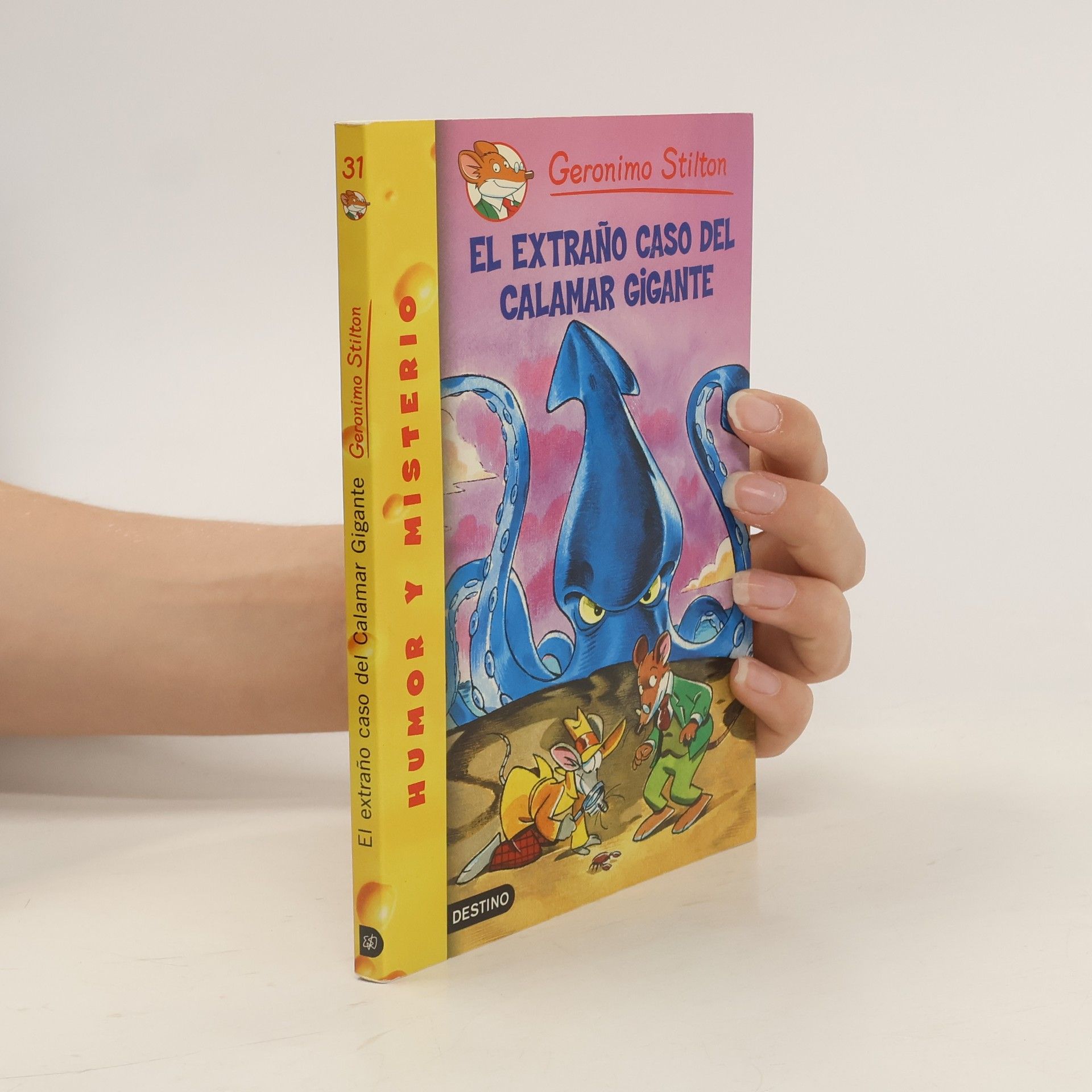 Geronimo Stilton El extraño caso del calamar gigante