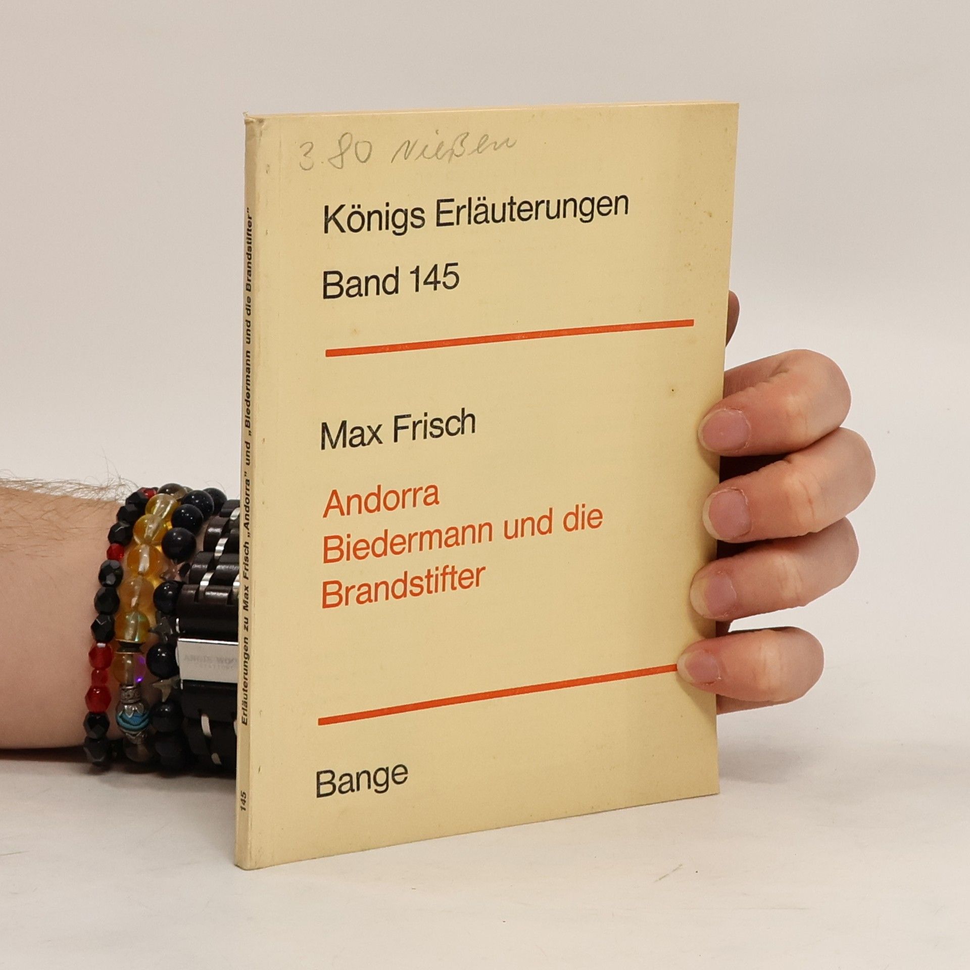 Max Frisch Andorra, Biedermann und die Brandstifter