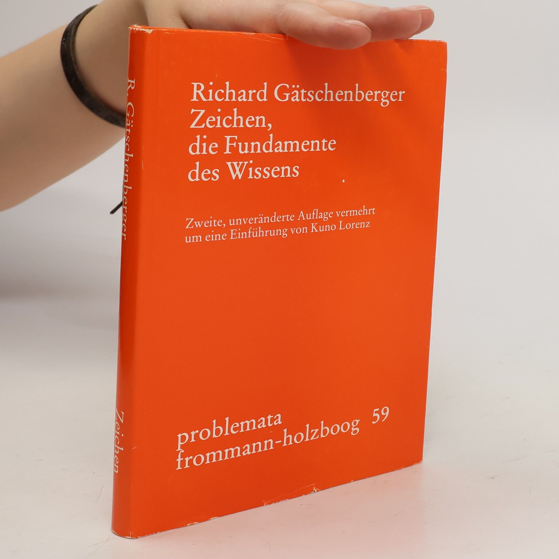Richard Gätschenberger Zeichen, die Fundamente des Wissens