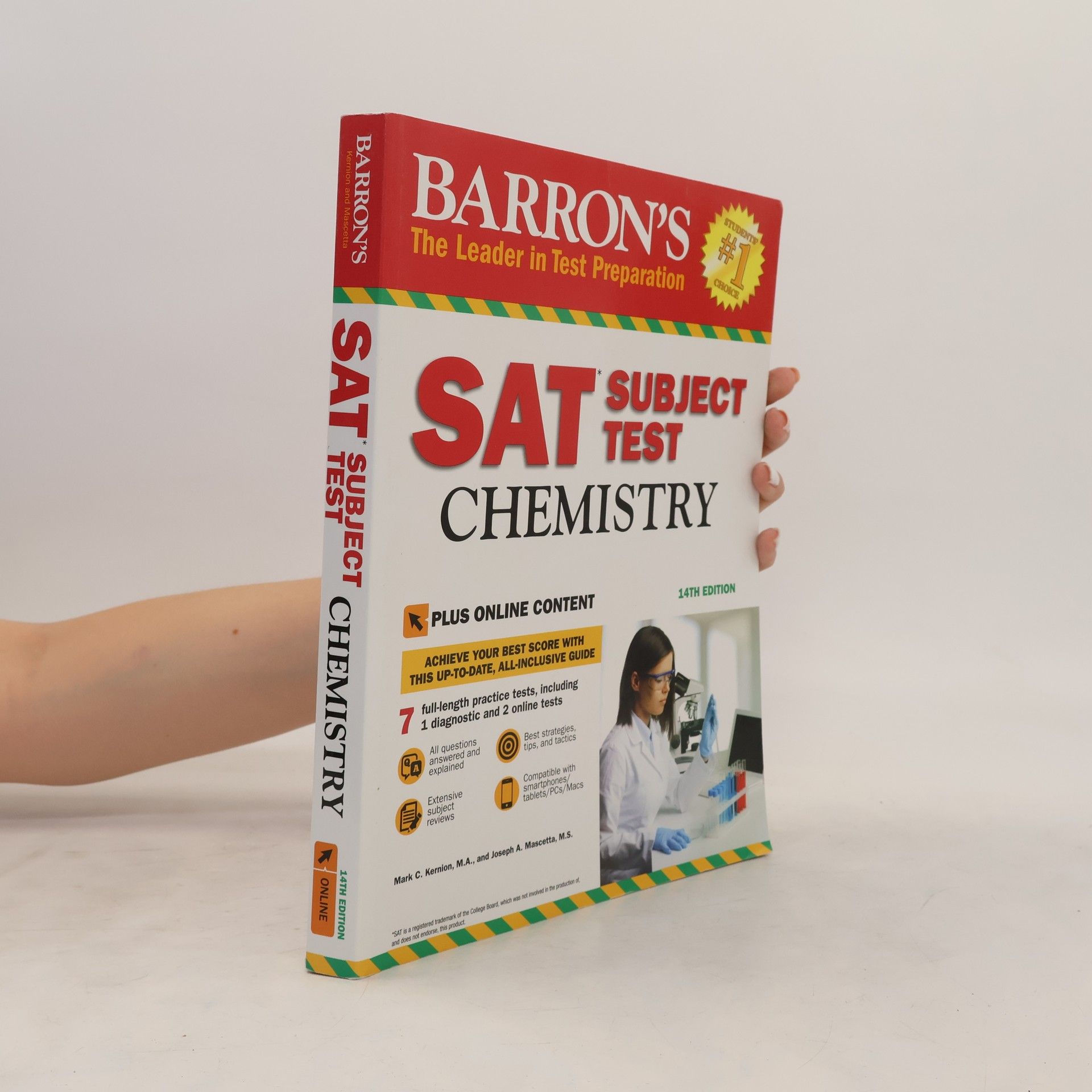 Mark C. Kernion Barron's SAT Subject Test: Chemistry with Online Tests