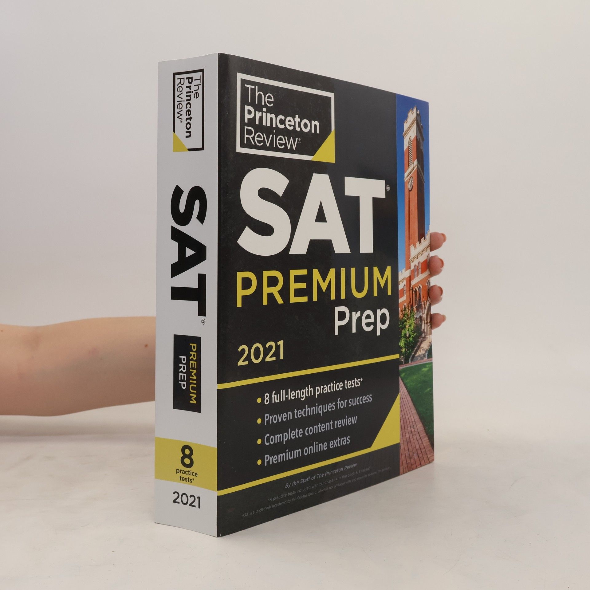 kolektiv Cracking the SAT Premium Edition with 8 Practice Tests, 2021