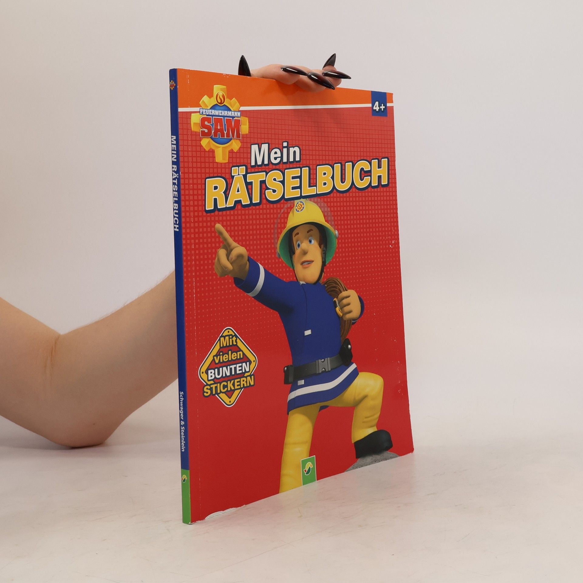 Kolektív autorov Požárník Sam: Moje knížka hádanek