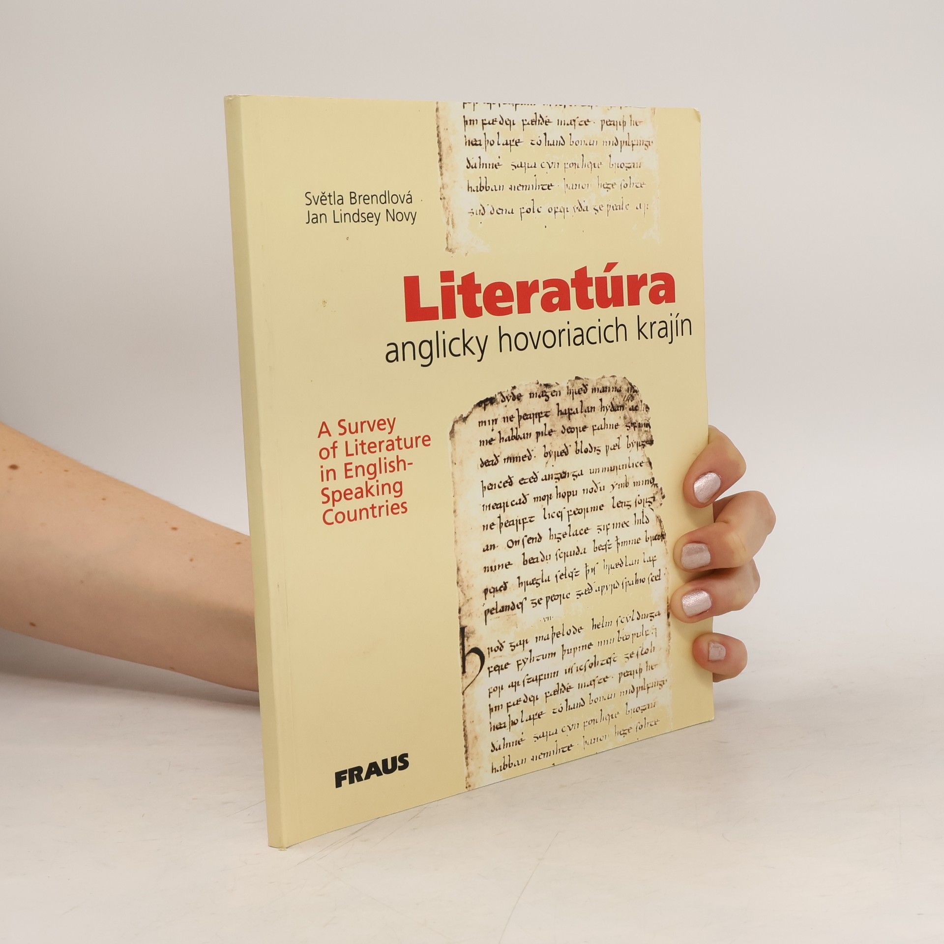 Světla Brendlová Literatúra anglicky hovoriacich krajín