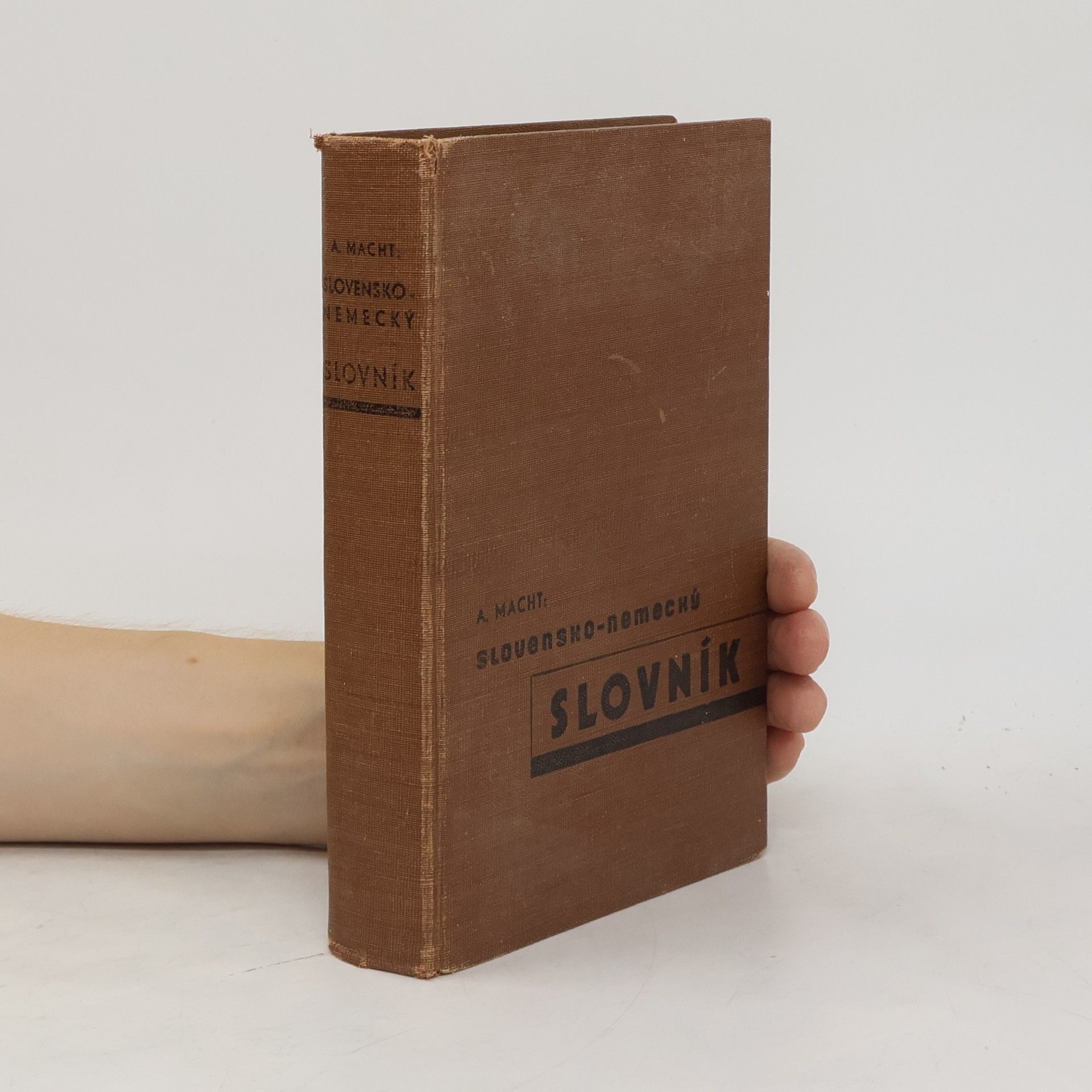 Antonín Macht Slovensko-nemecký slovník