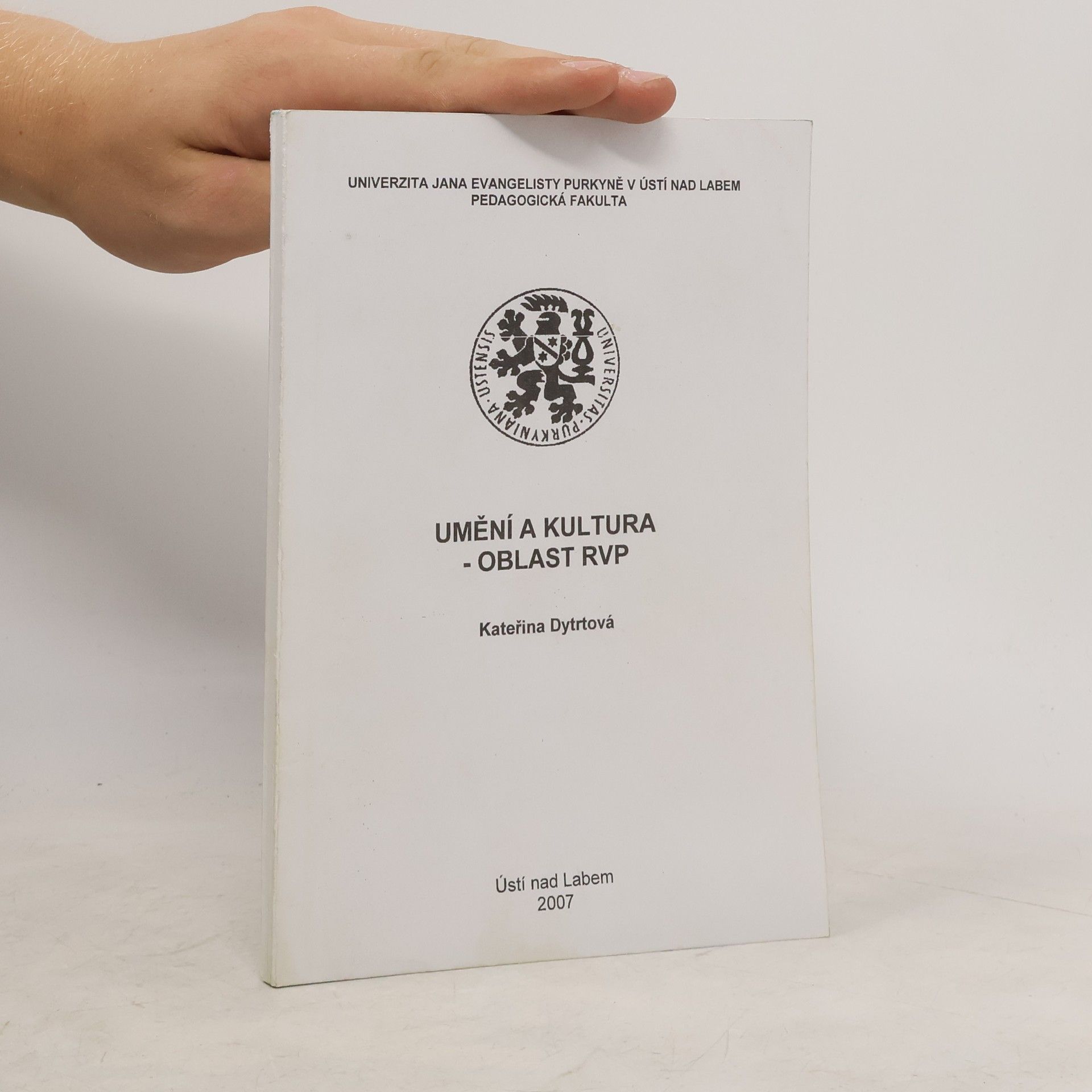 Kateřina Dytrtová Umění a kultura - oblast RVP