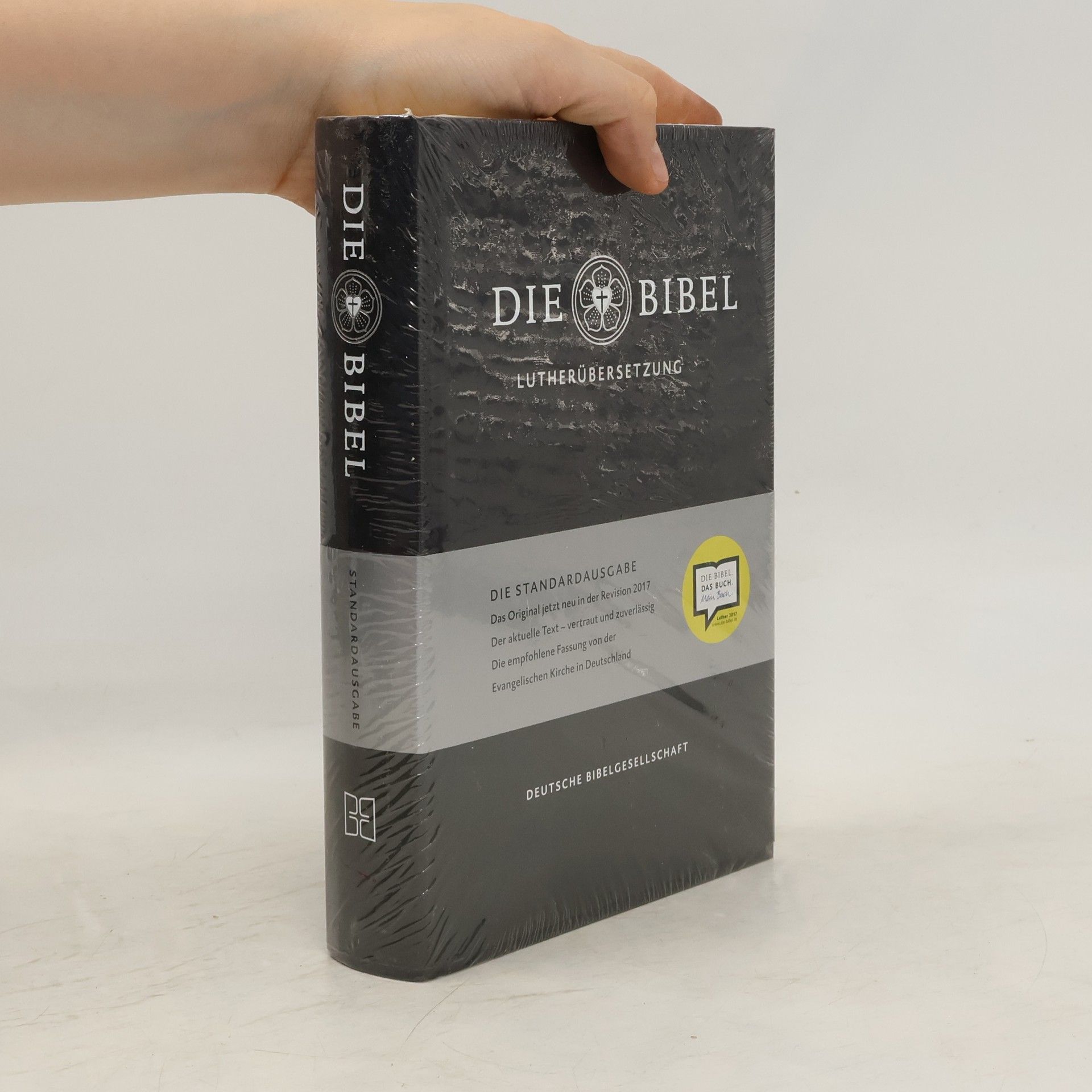 kolektiv Die Bibel, Lutherübersetzung revidiert 2017 - Standardausgabe schwarz