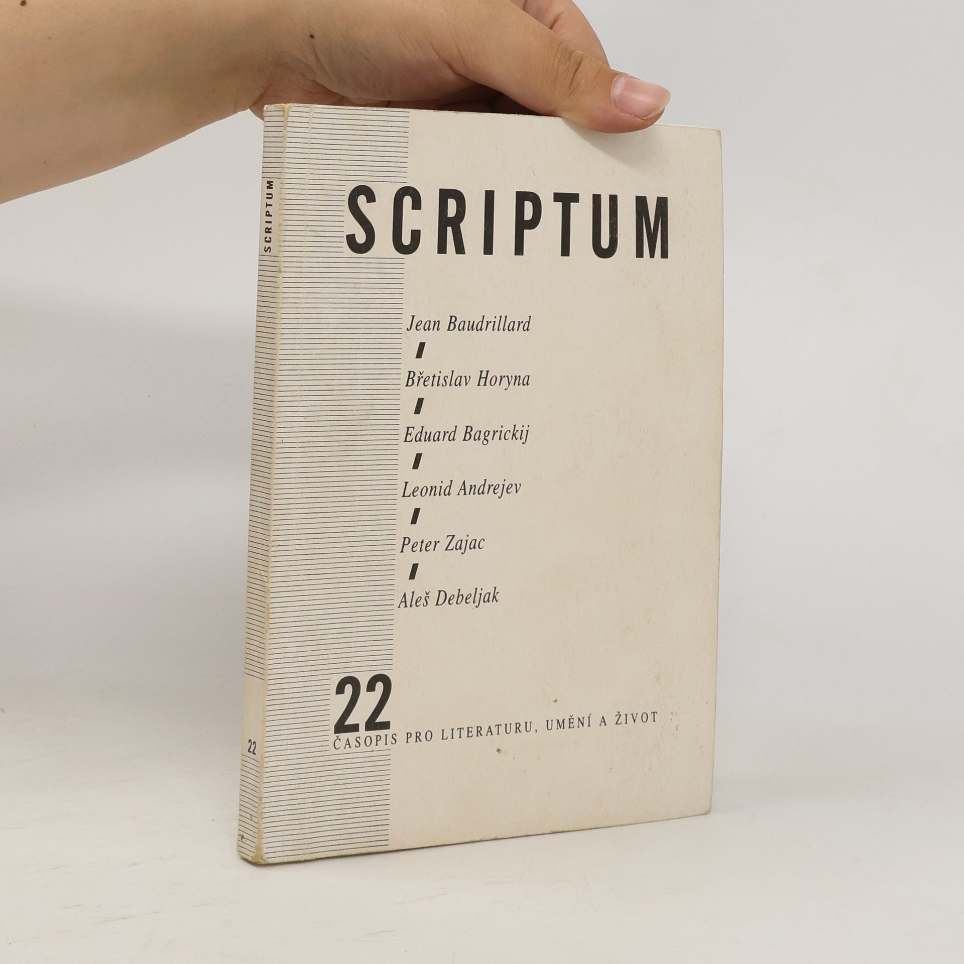 Pavel Šaradín Scriptum 22