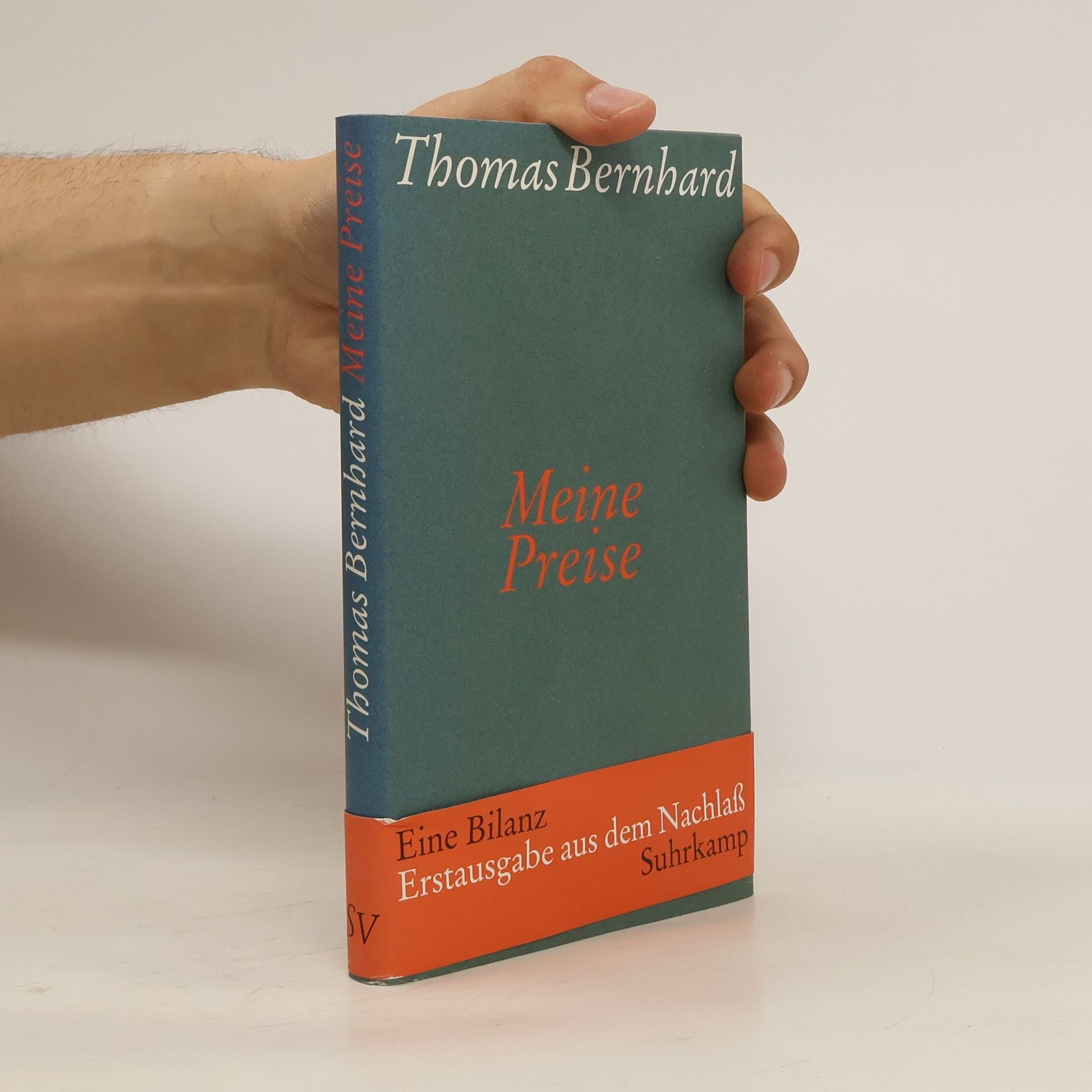 Thomas Bernhard Meine Preise