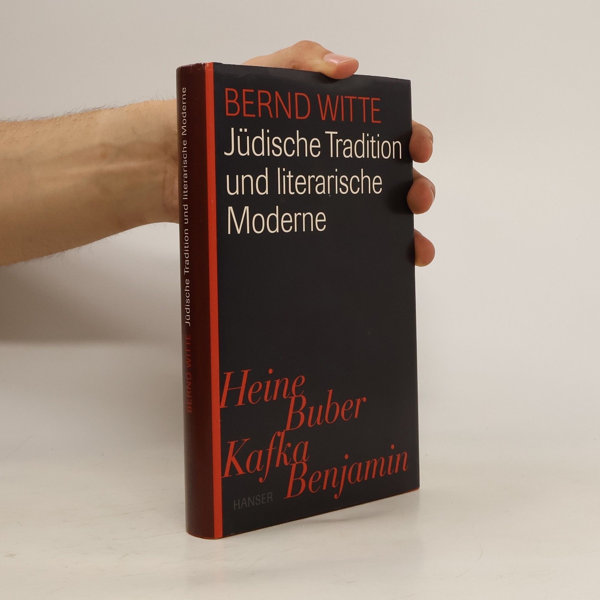 Bernd Witte Jüdische Tradition und literarische Moderne