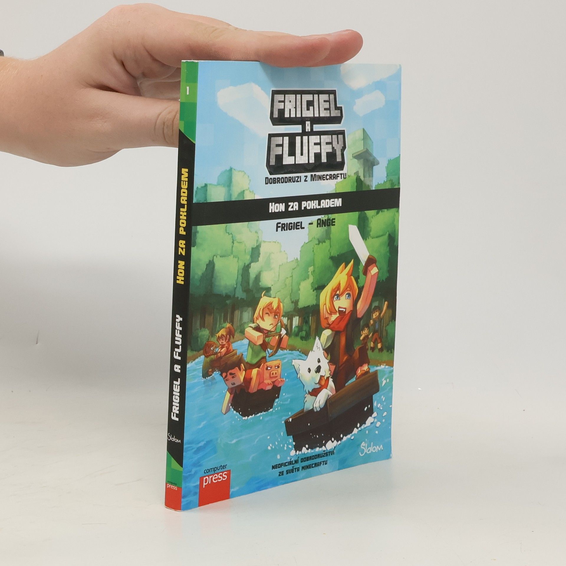Frigiel Frigiel a Fluffy : dobrodruzi z Minecraftu. 1. díl, Hon za pokladem
