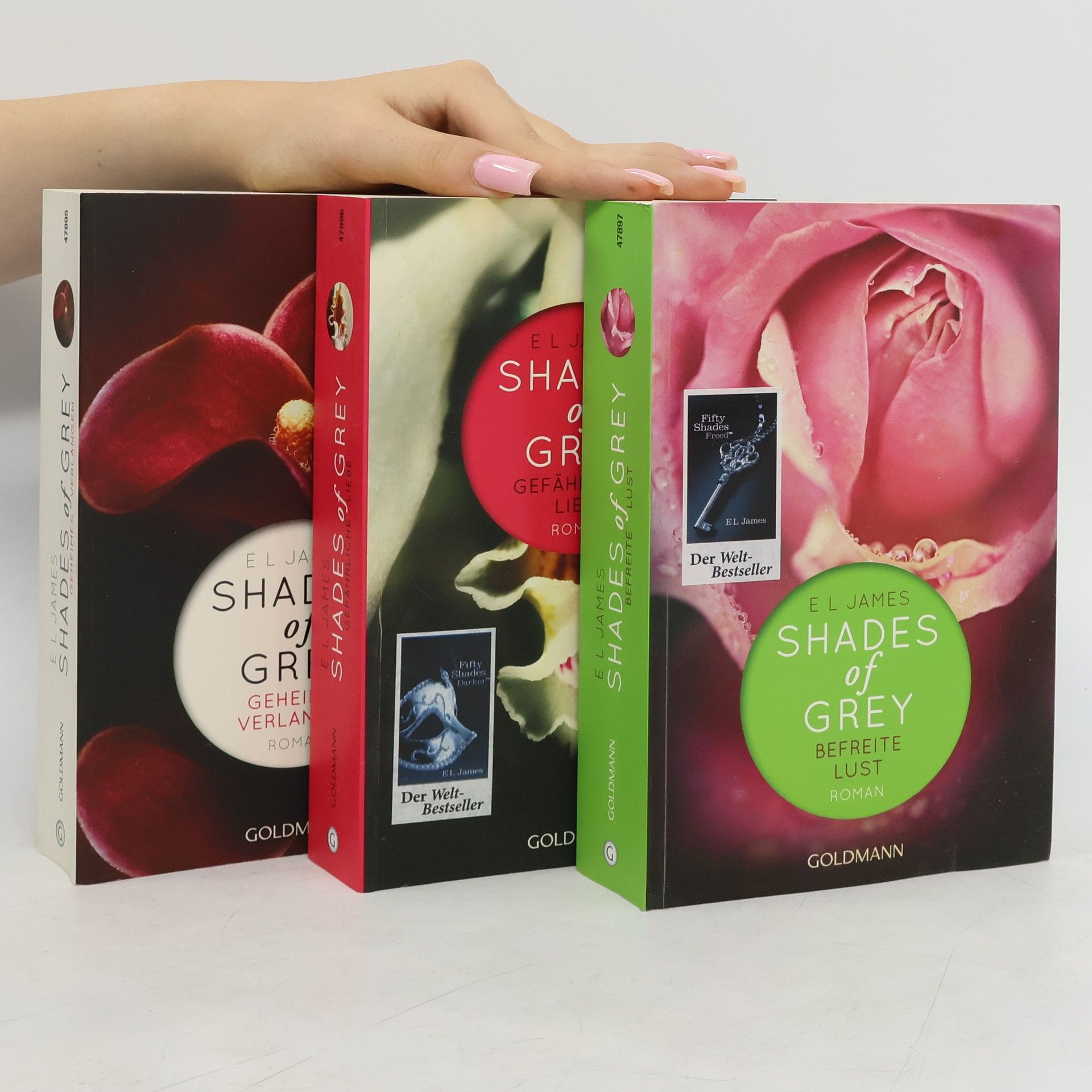 E. L. James Shades of Grey 1-3