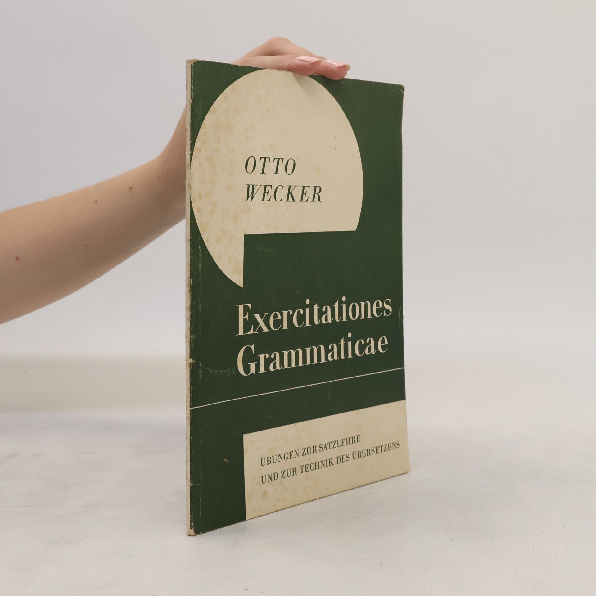 Otto Wecker Exercitationes Grammaticae