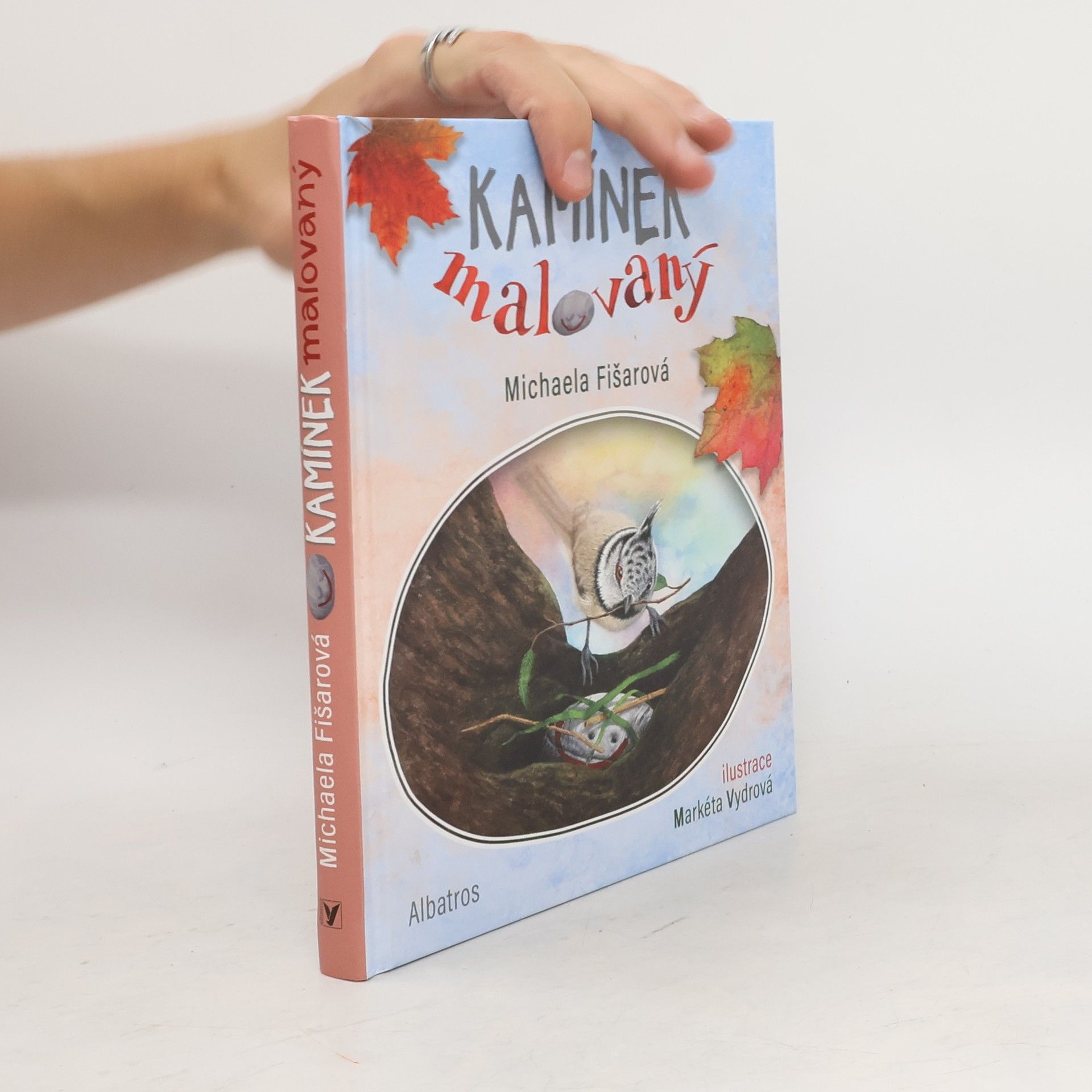 Michaela Fišarová Kamínek malovaný