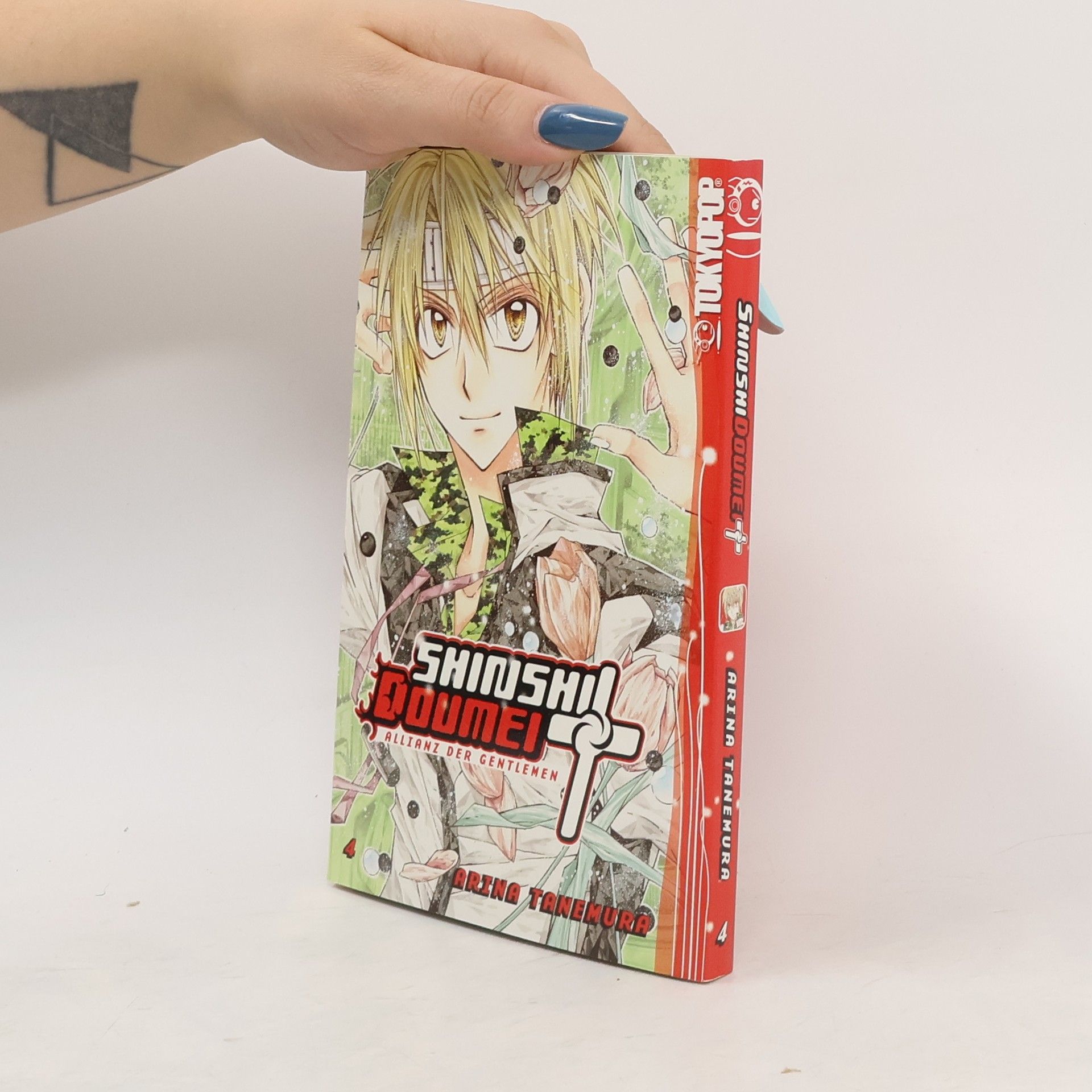 Arina Tanemura Shinshi Doumei Cross. Bd.4