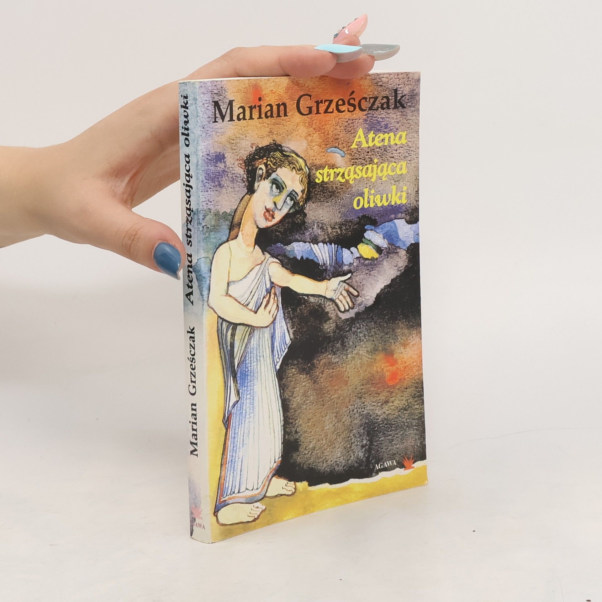 Marian Grześczak Atena strząsająca oliwki