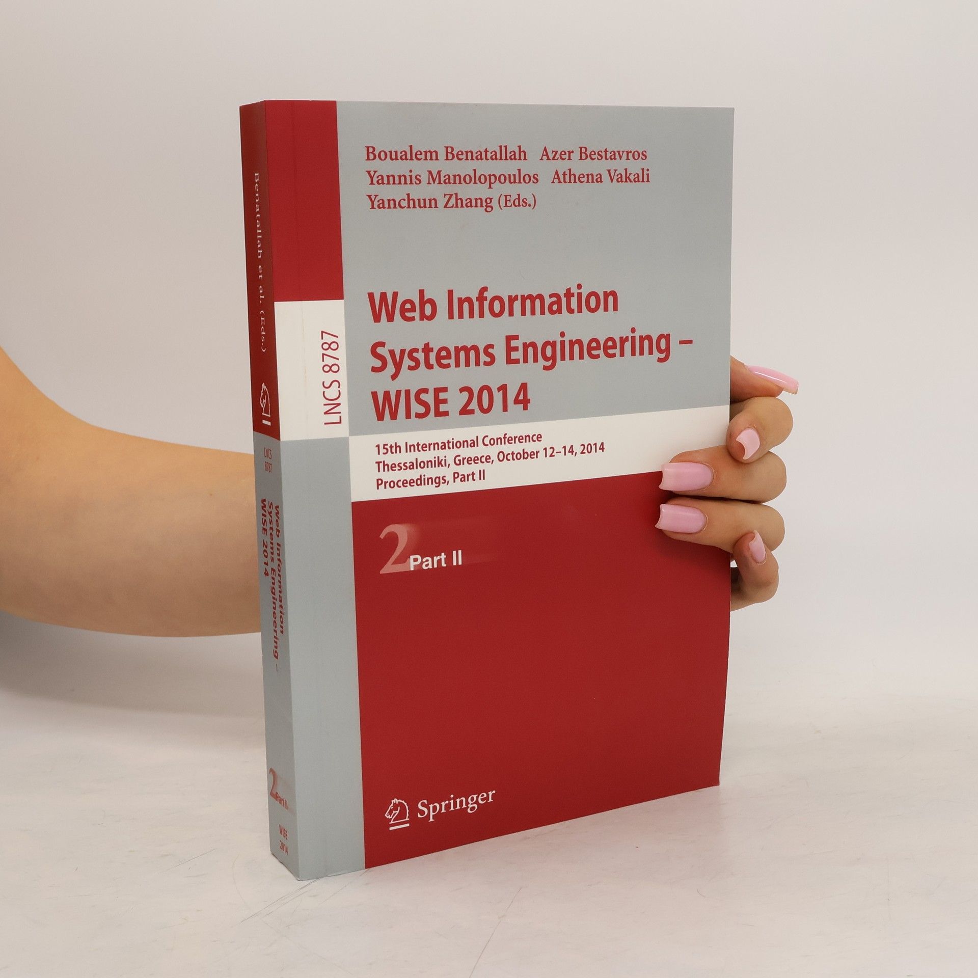Autores varios Web Information Systems Engineering 2 - WISE 2014