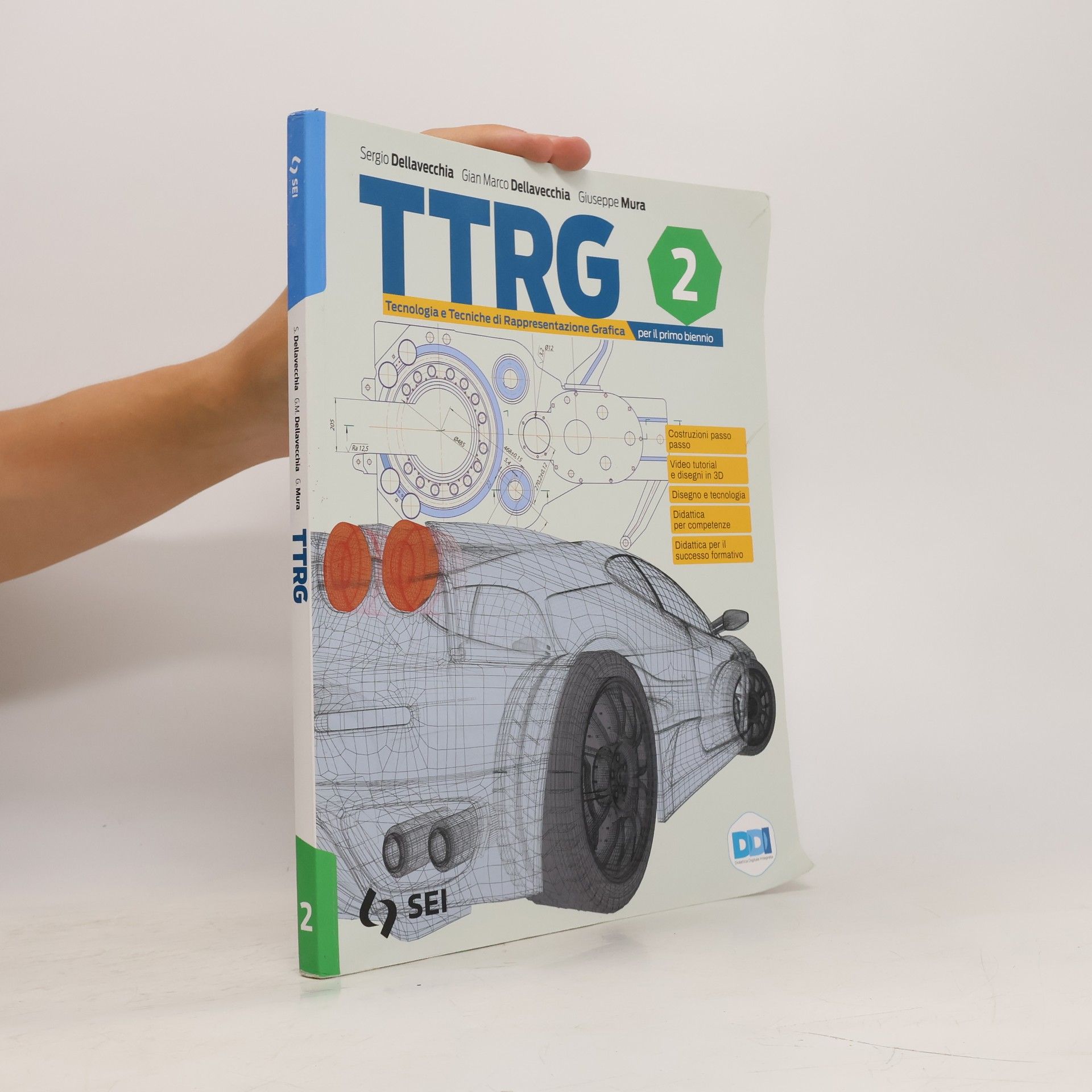 AA.VV. Ttrg 2. Tecnologia e tecniche di rappresentazione grafica. Con Schede di disegno. Per il primo biennio delle Scuole superiori