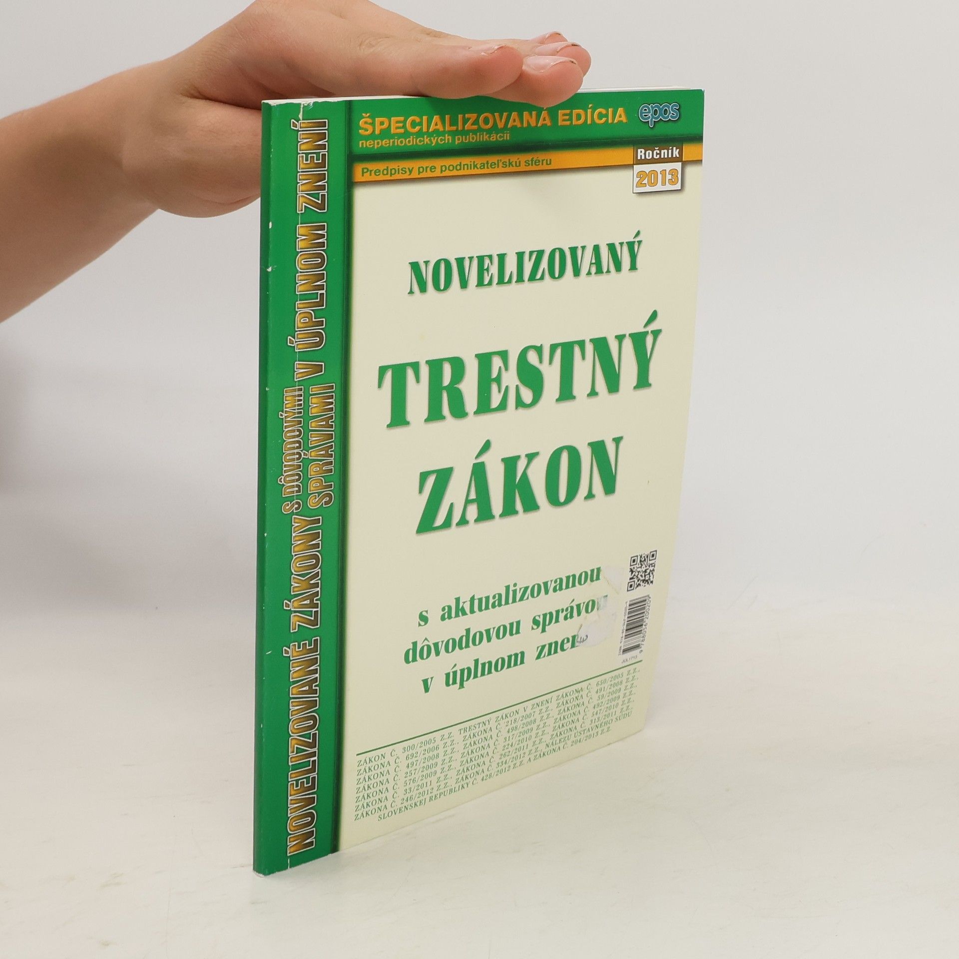 kolektiv Novelizovaný Trestný zákon