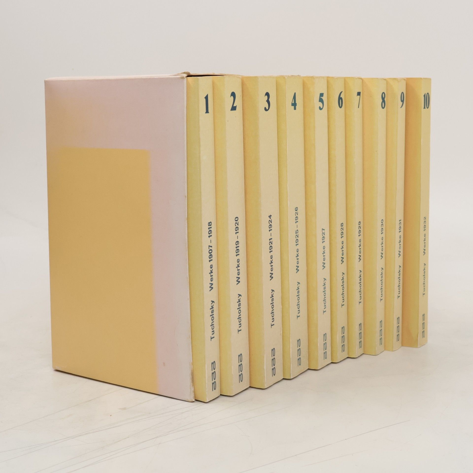 Kurt Tucholsky Tucholsky werke 1-10 (10 bd., box)