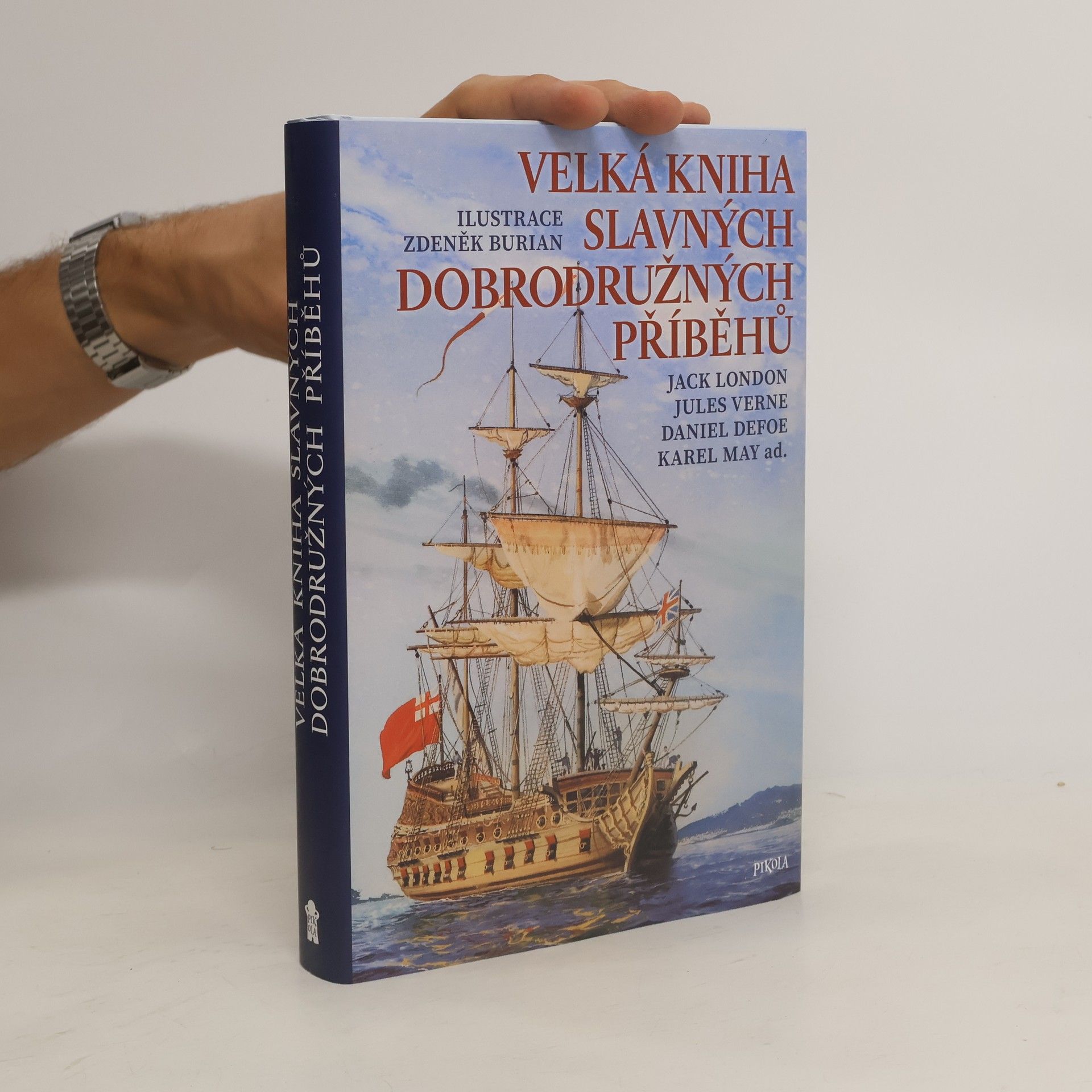 Vladimír Hulpach Velká kniha slavných dobrodružných příběhů