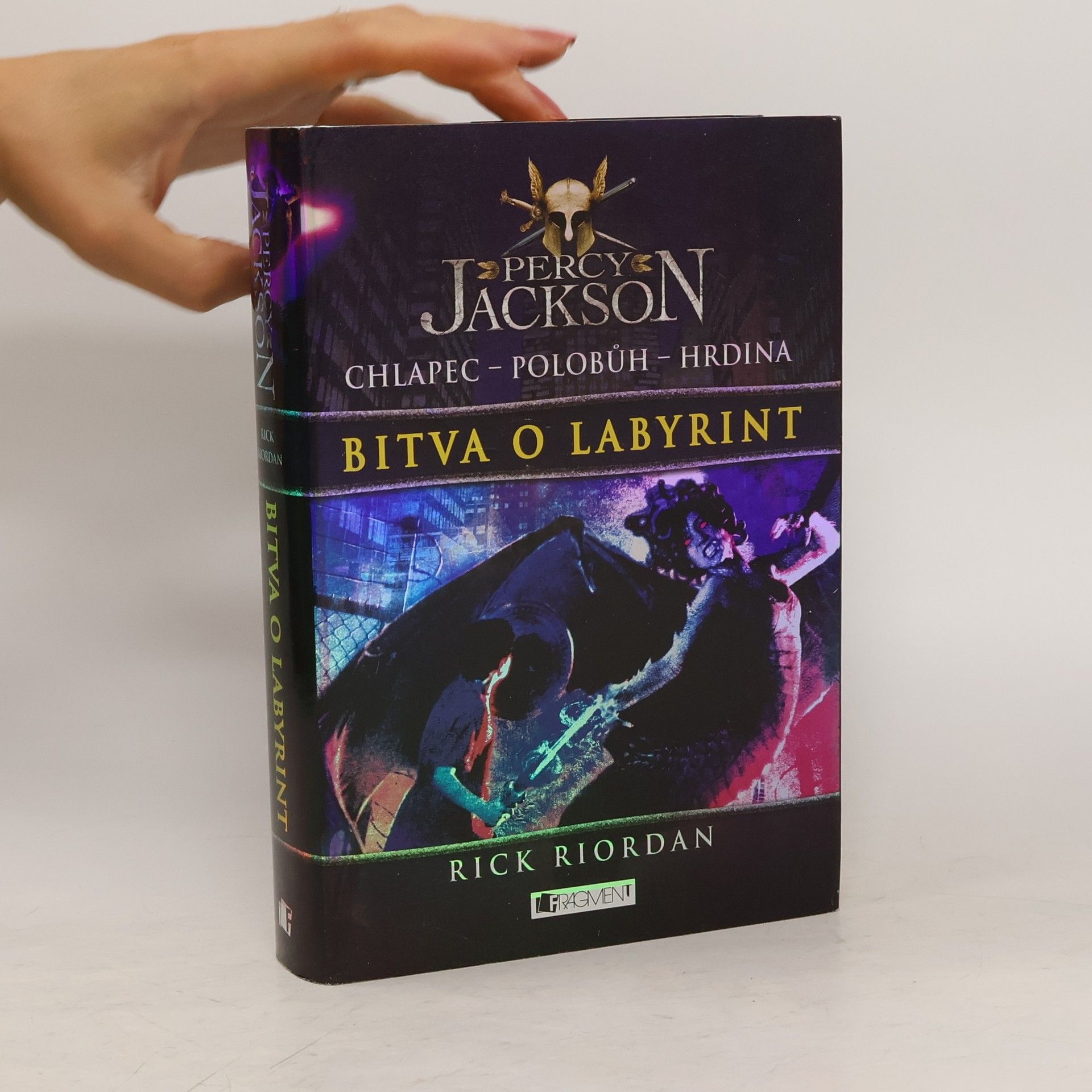 Rick Riordan Percy Jackson. Bitva o labyrint