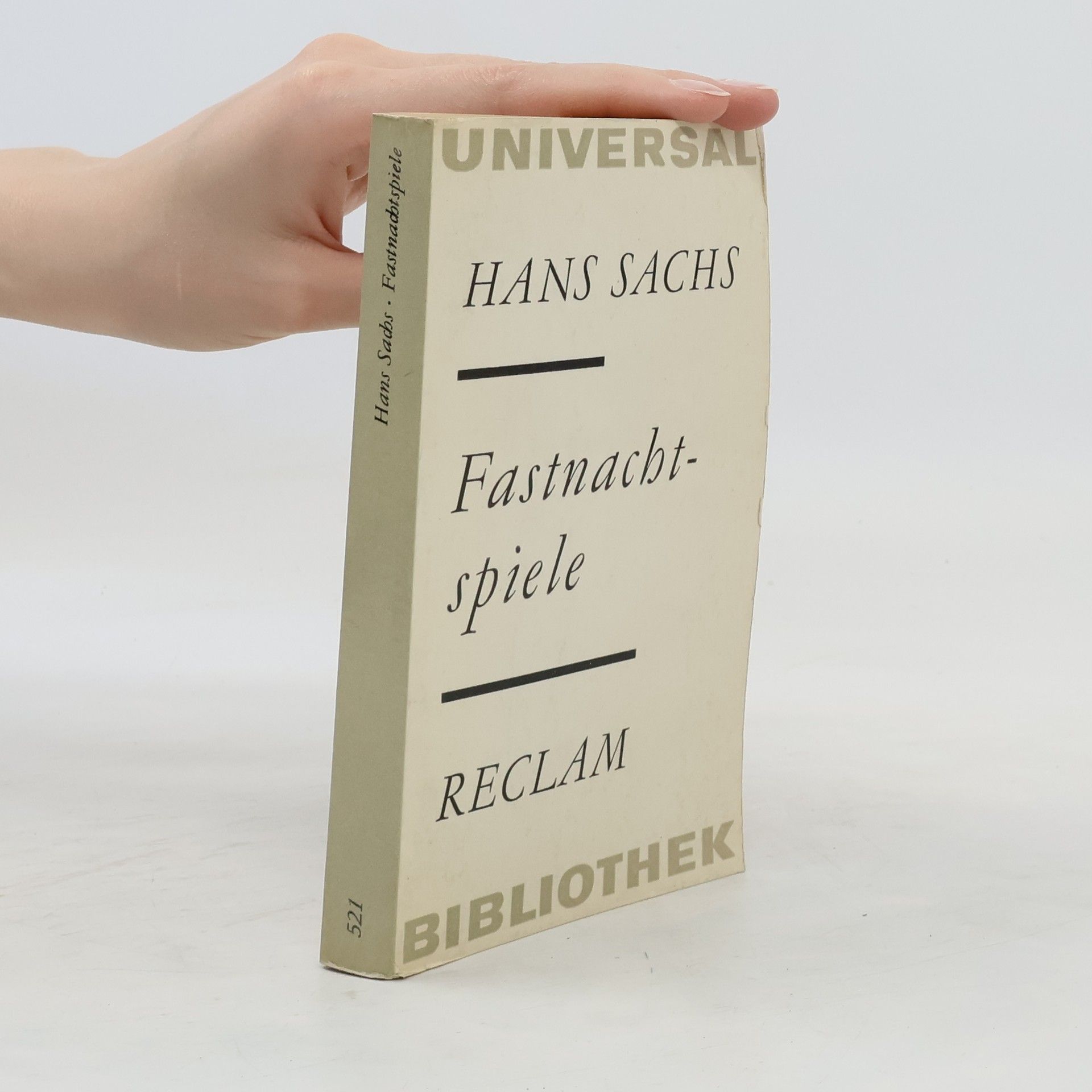 Hans Sachs Fastnachtspiele
