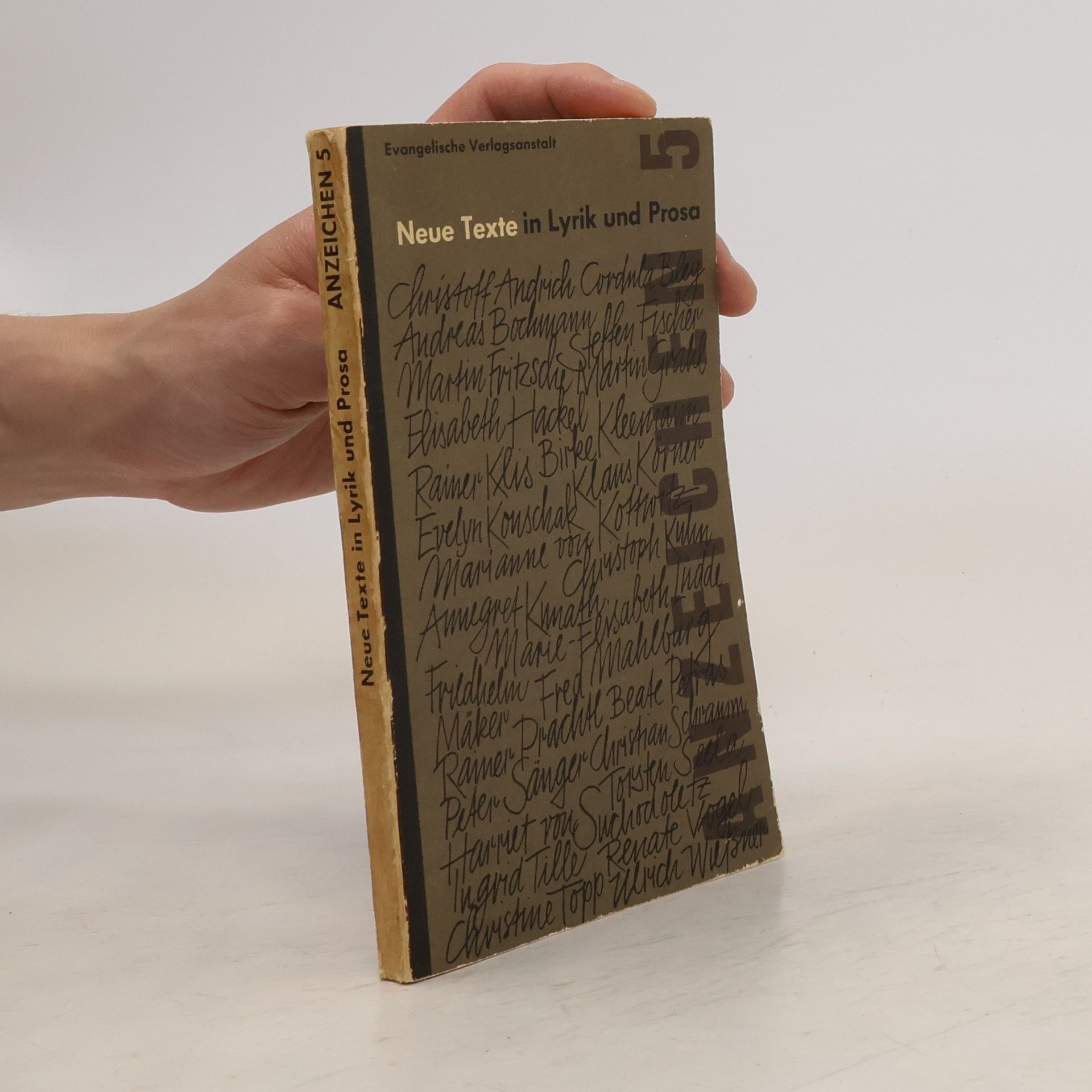 Ursula Wyrwich Anzeichen 5. Neue Texte in Lyrik und Prosa