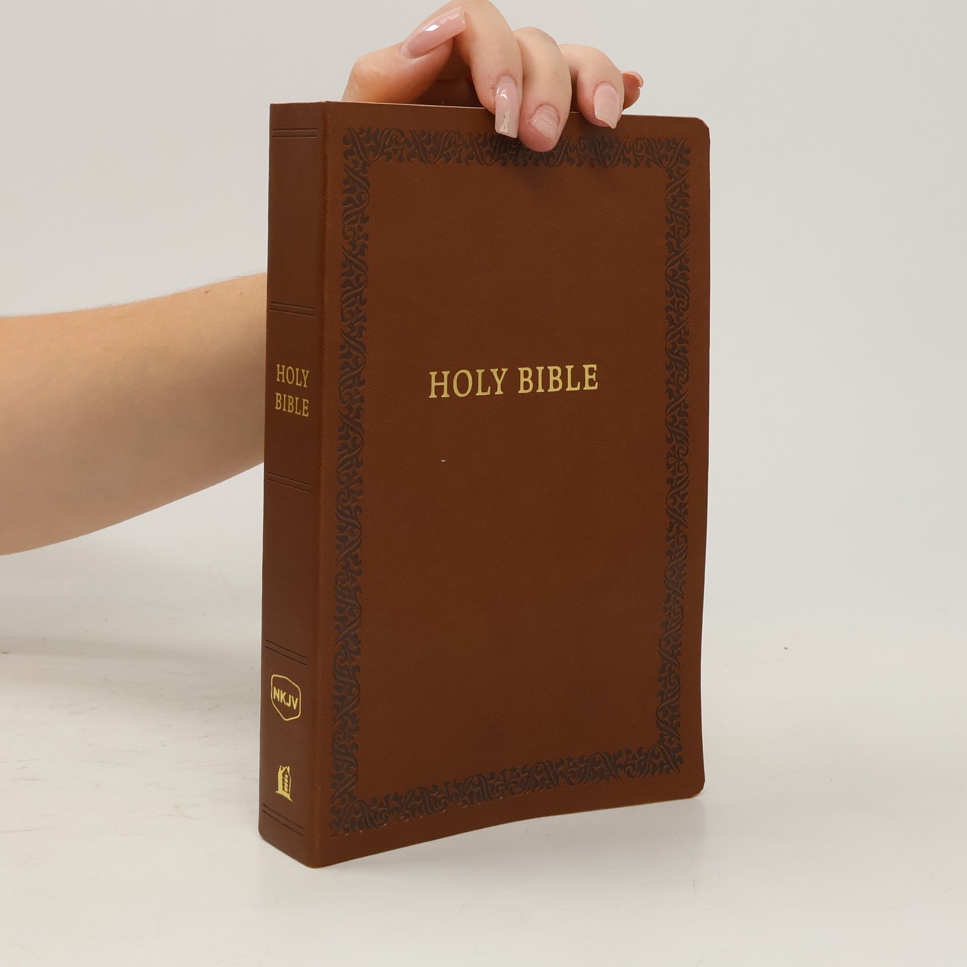 Thomas Nelson NKJV, Holy Bible, Soft Touch Edition, Leathersoft, Brown, Comfort Print