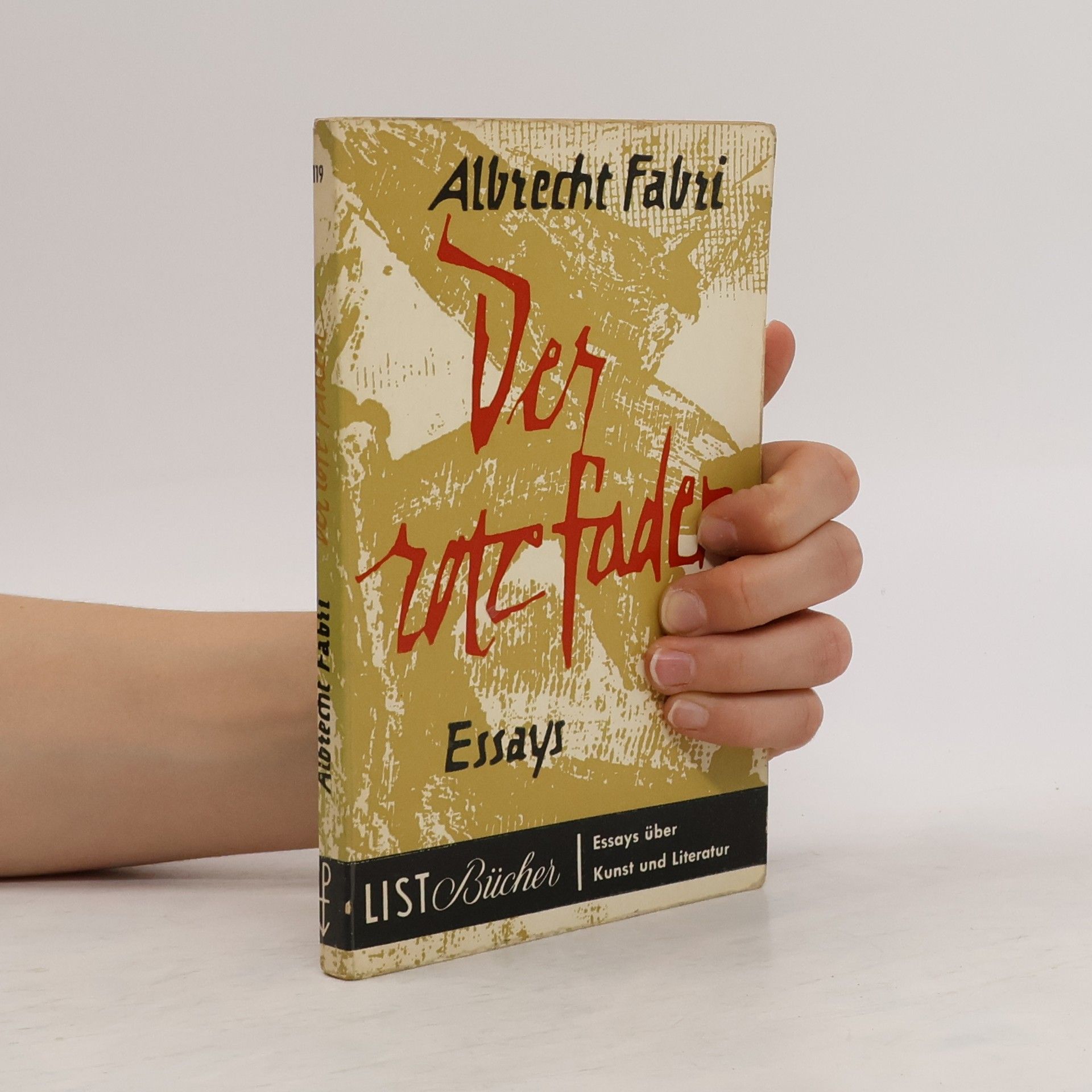 Albrecht Fabri Der rote faden