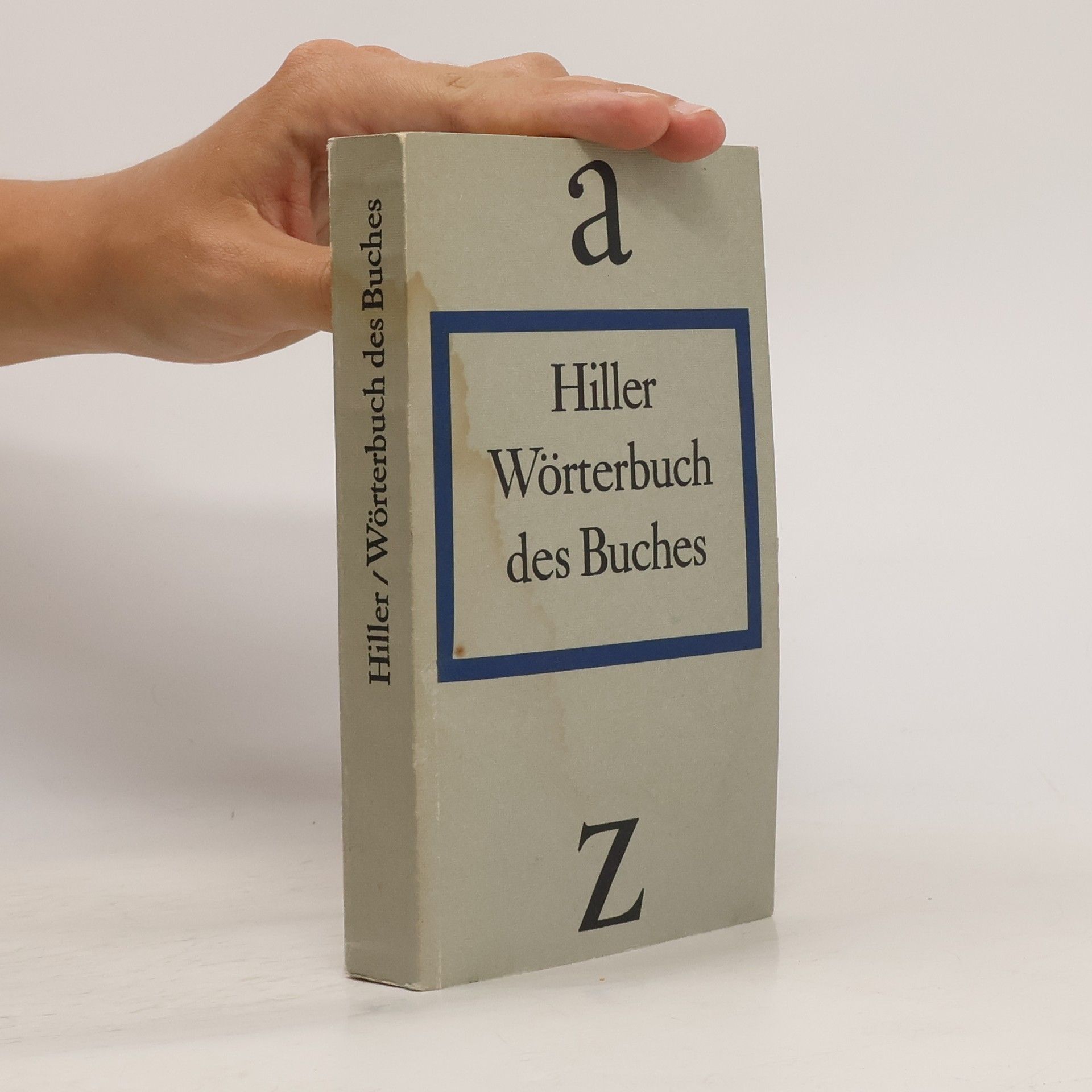 Helmut Hiller Wörterbuch des Buches