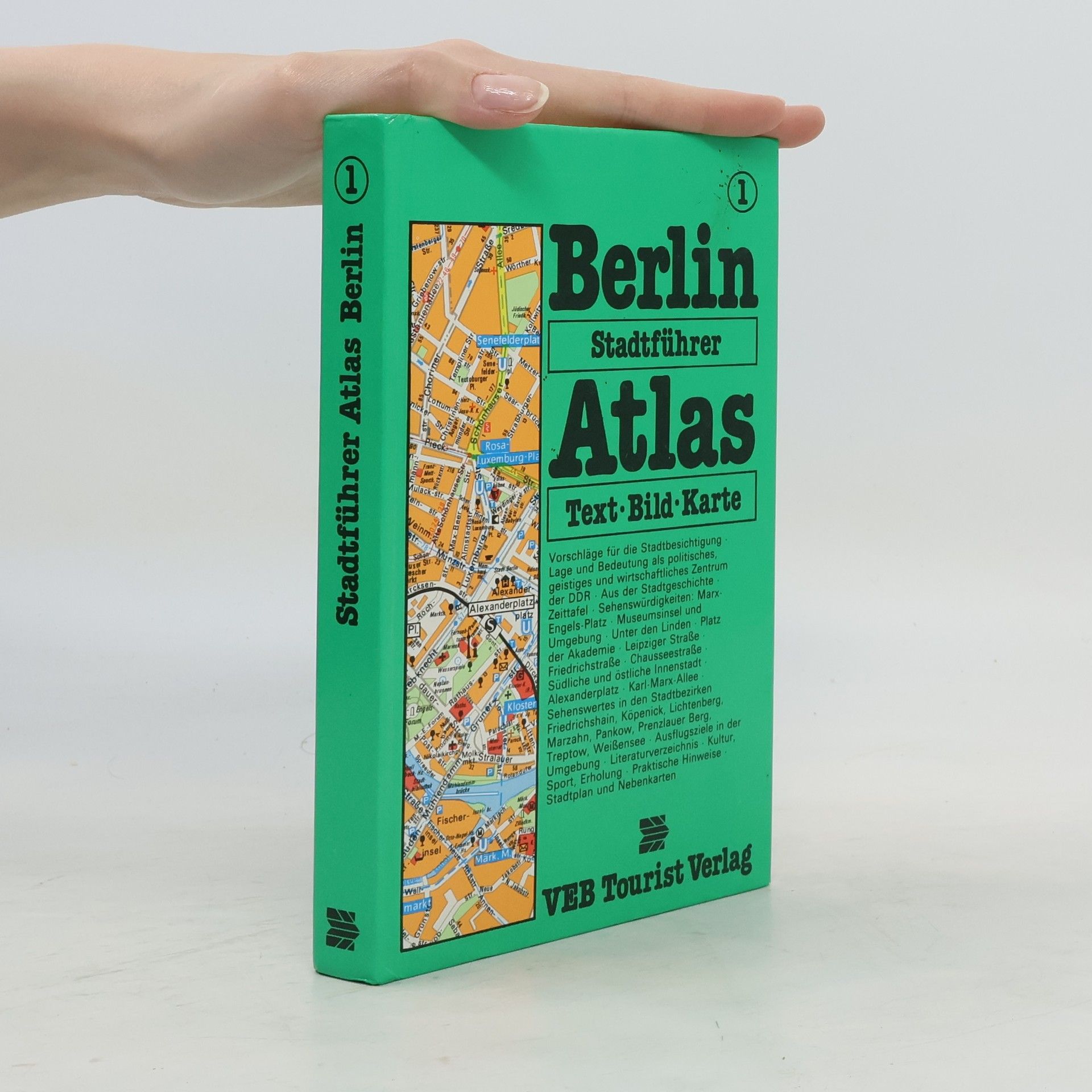 Autores varios Stadtführer Atlas Berlin 1