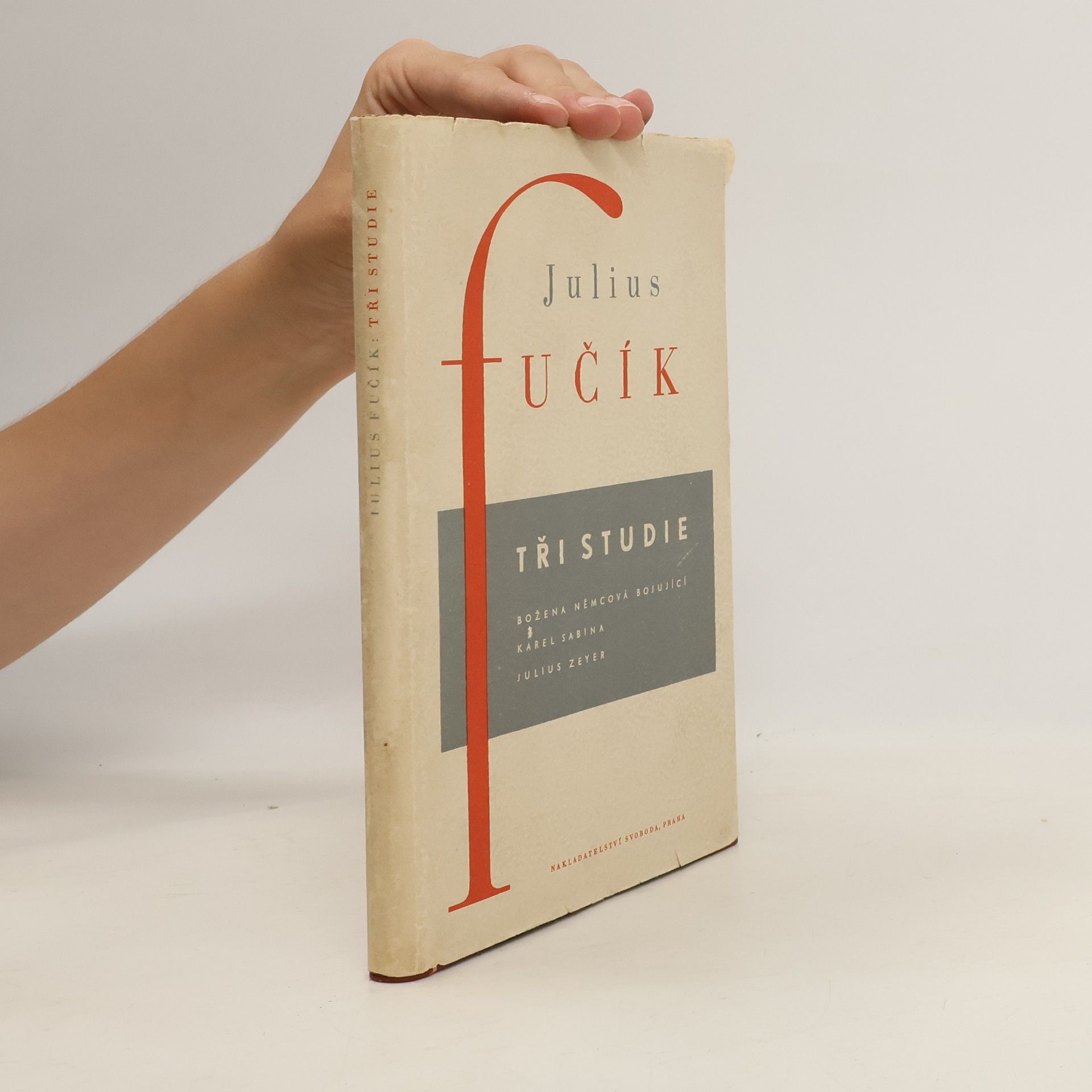 Julius Fučík Tři studie