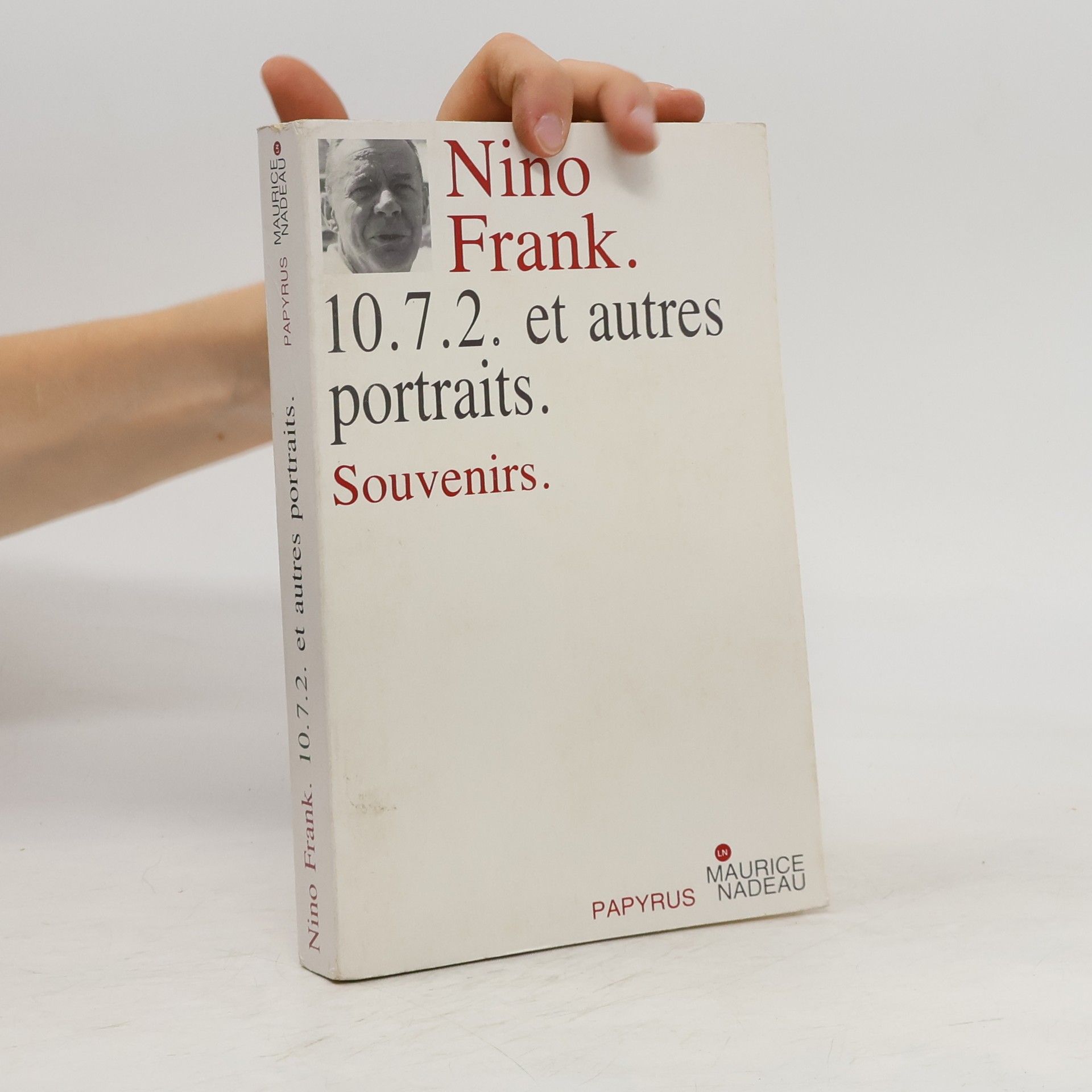 Nino Frank 10. 7. 2. et autres portraits