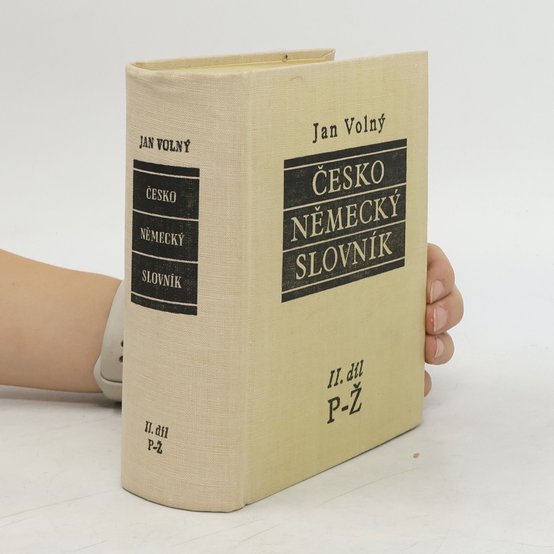 Volný Jan Česko-německý slovník II. díl P-Ž