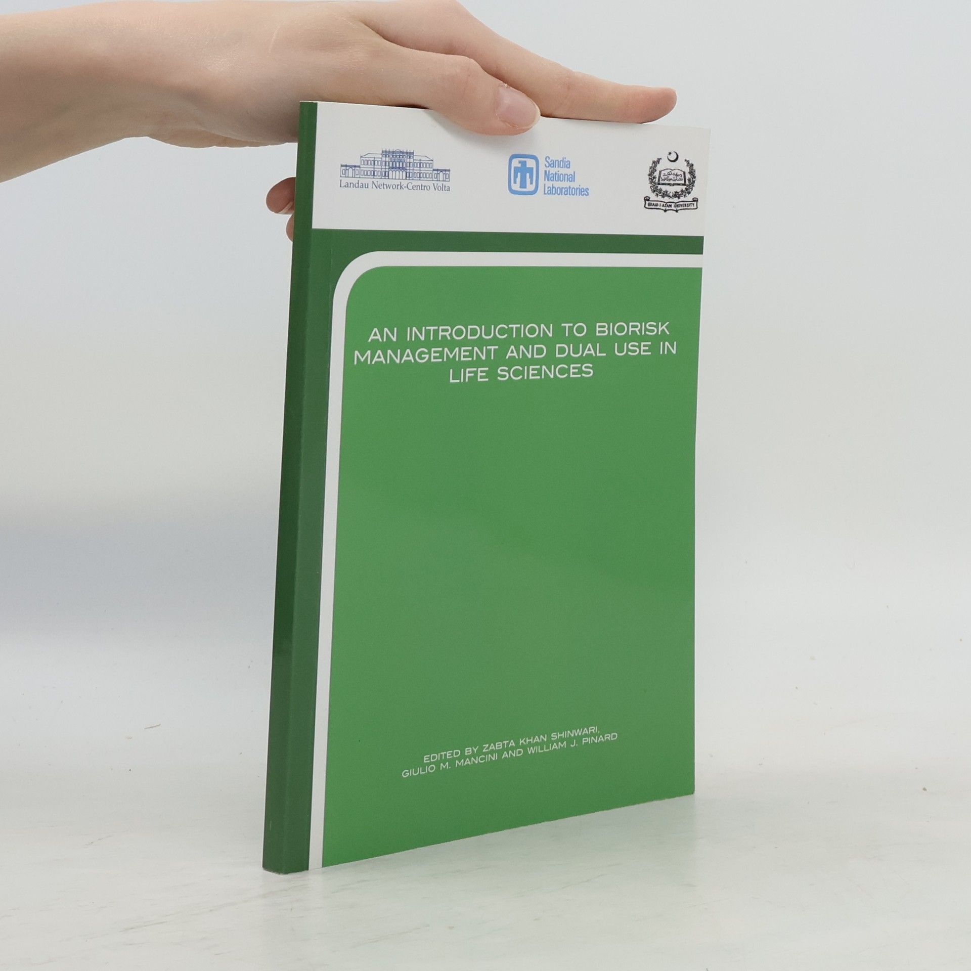 Zabta Khan Shinwari An Introduction to Biorisk Management and Dual Use in Life Sciences