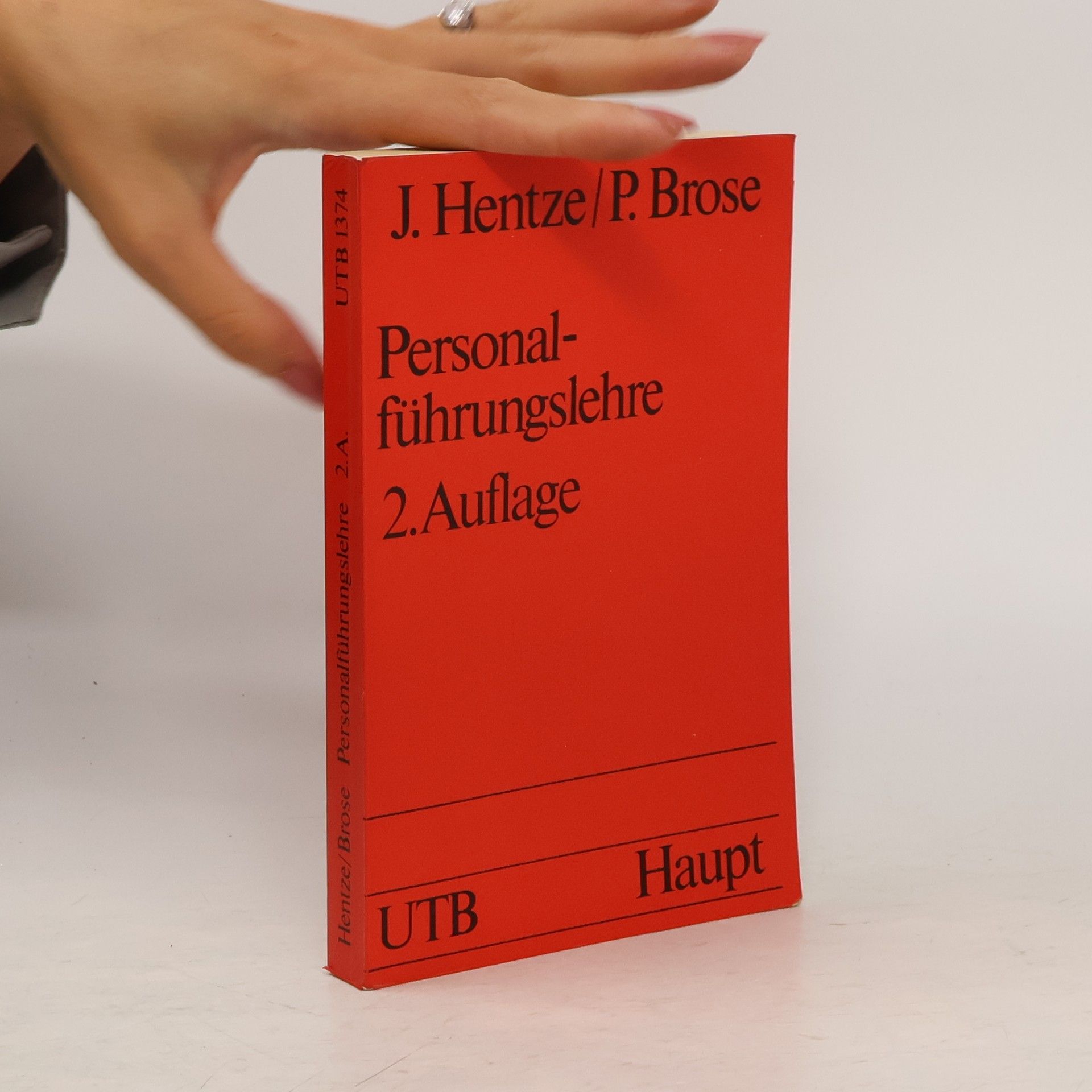 Joachim Hentze Personalführungslehre
