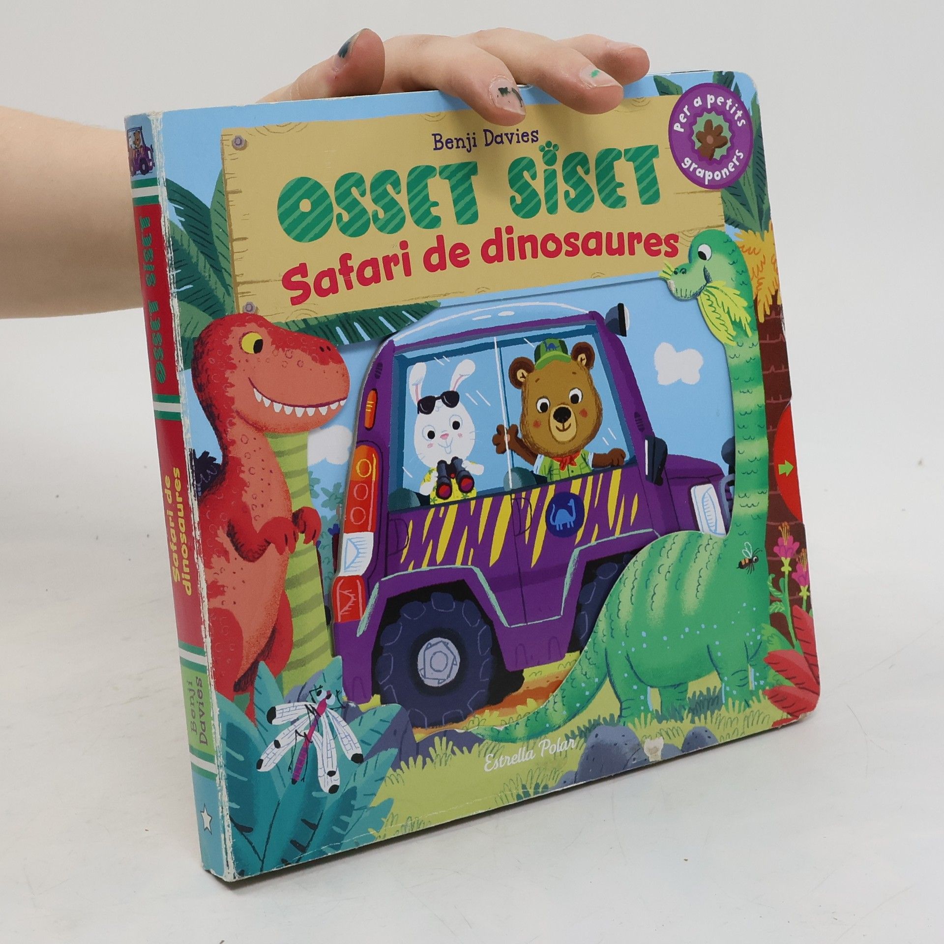 Benji Davies Osset Siset. Safari de dinosaures