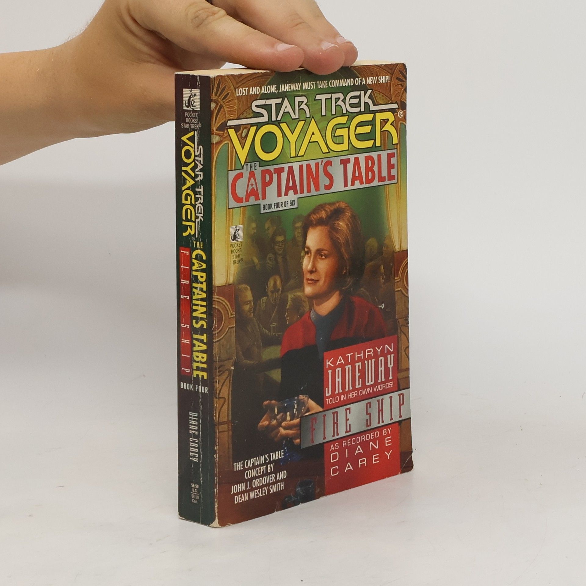 Diane Carey Fire Ship: The Captains Table, Book 4