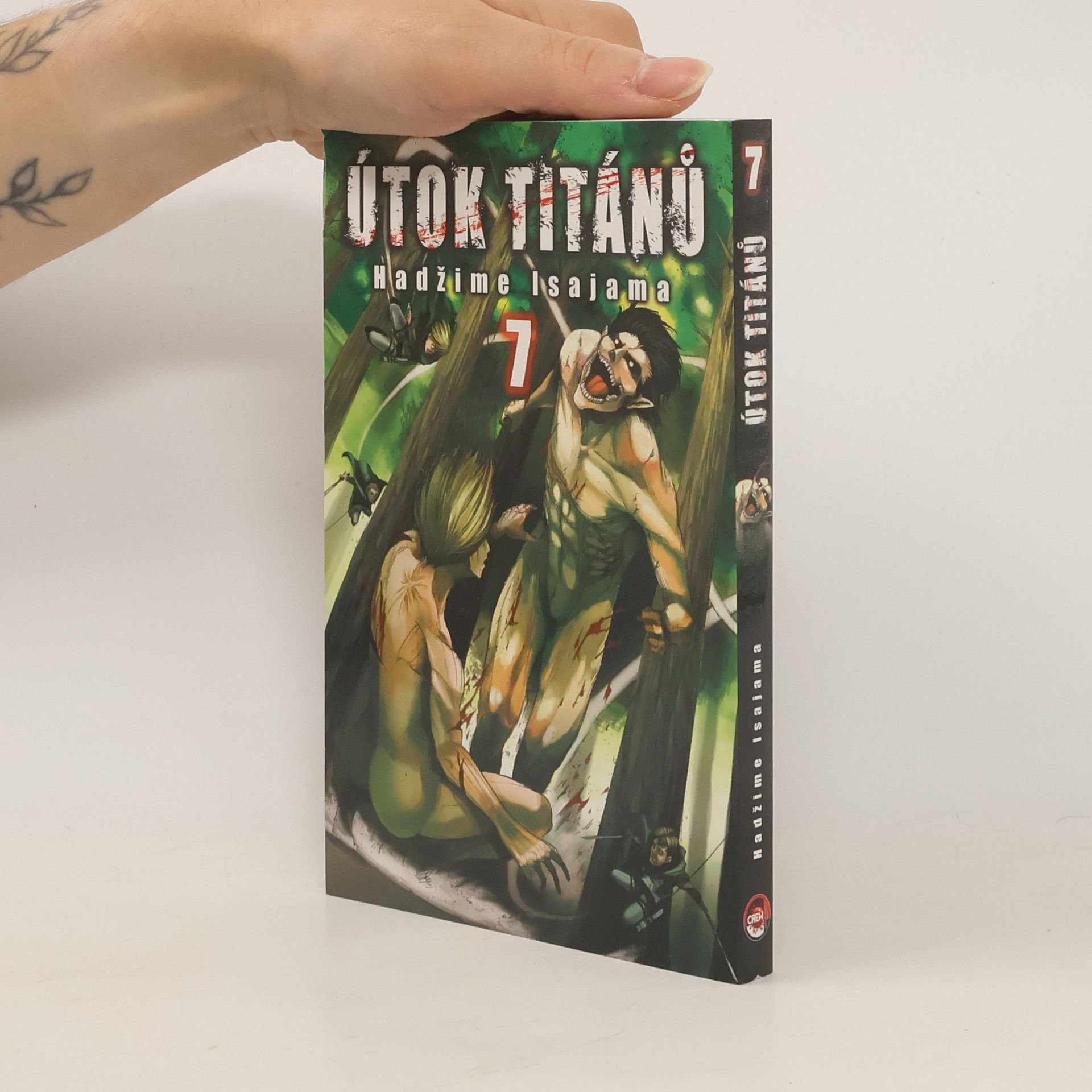 Hajime Isayama Útok titánů. 7
