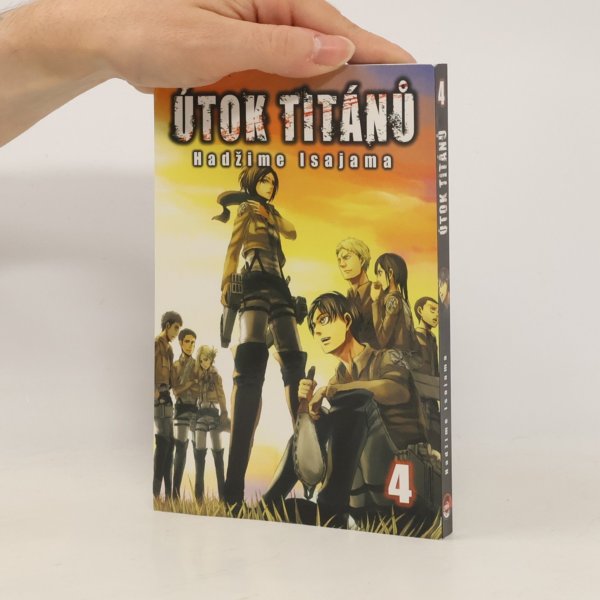 Hajime Isayama Útok titánů. 4