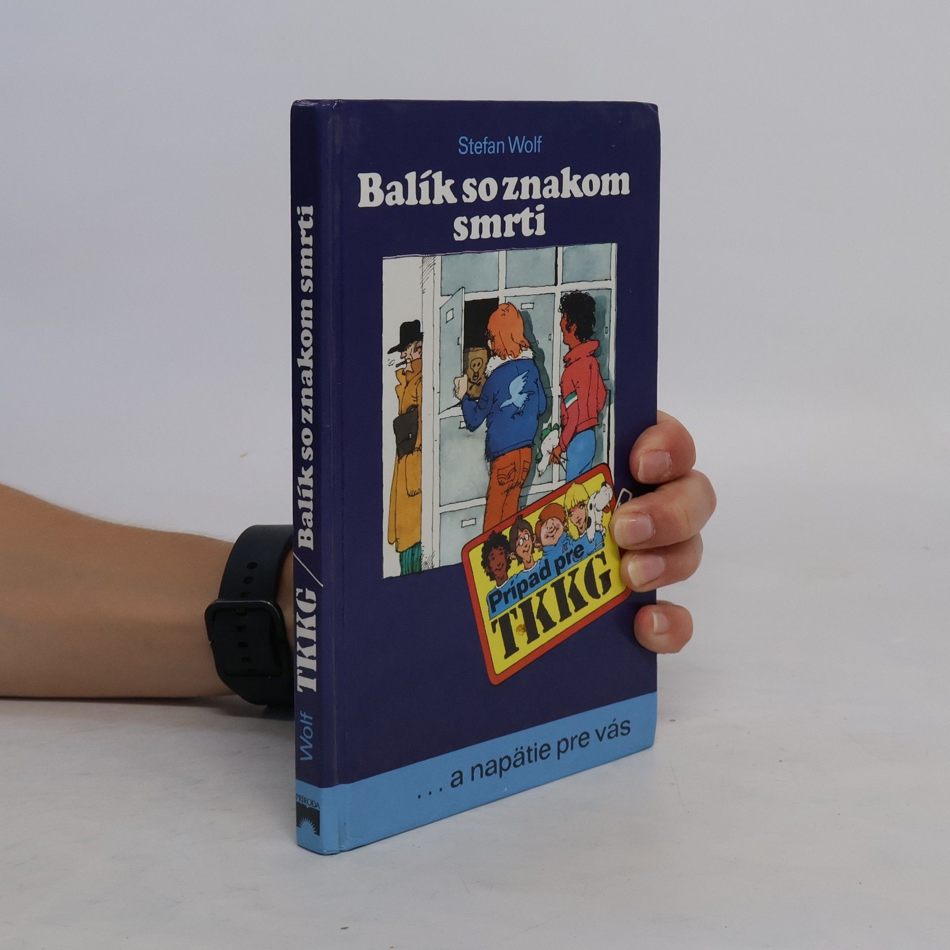 Stefan Wolf Balík so znakom smrti