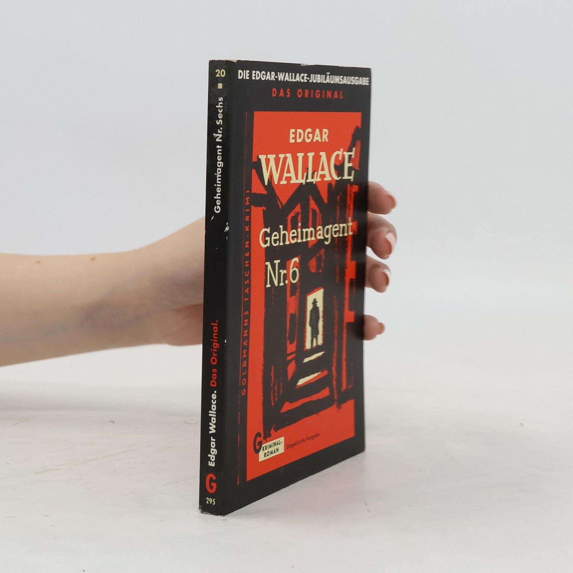 Edgar Wallace Geheimagent N[umme]r 6 [sechs]